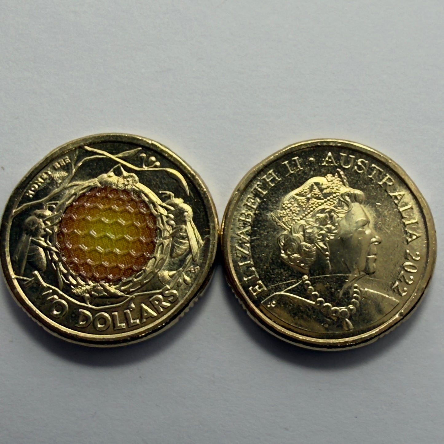 2022 $2 Honey Bee Coin - Uncirculated - Two Dollar - Comes In 2x2