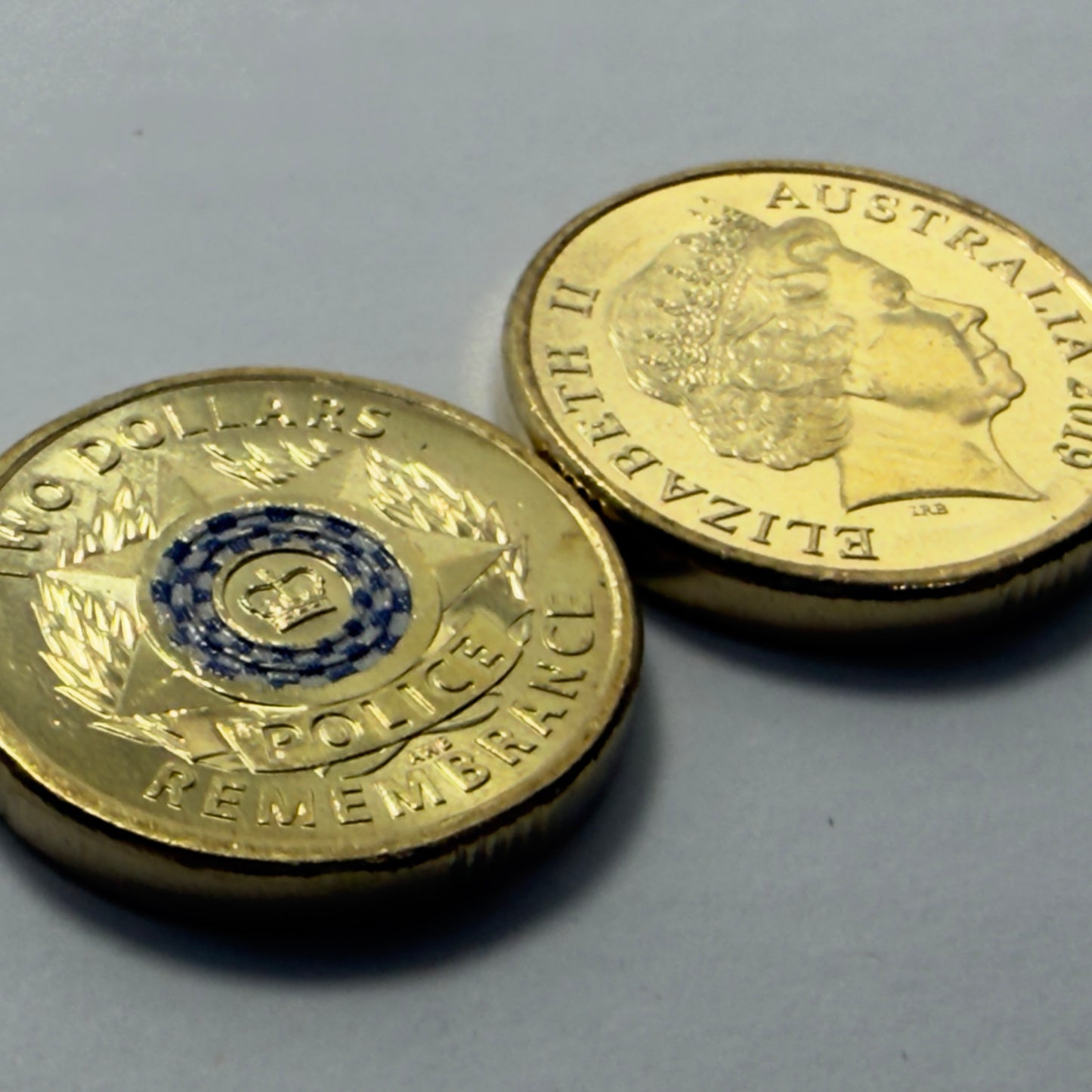 2019 $2 Coin - Police Remembrance - UNCIRCULATED  - Comes In 2x2