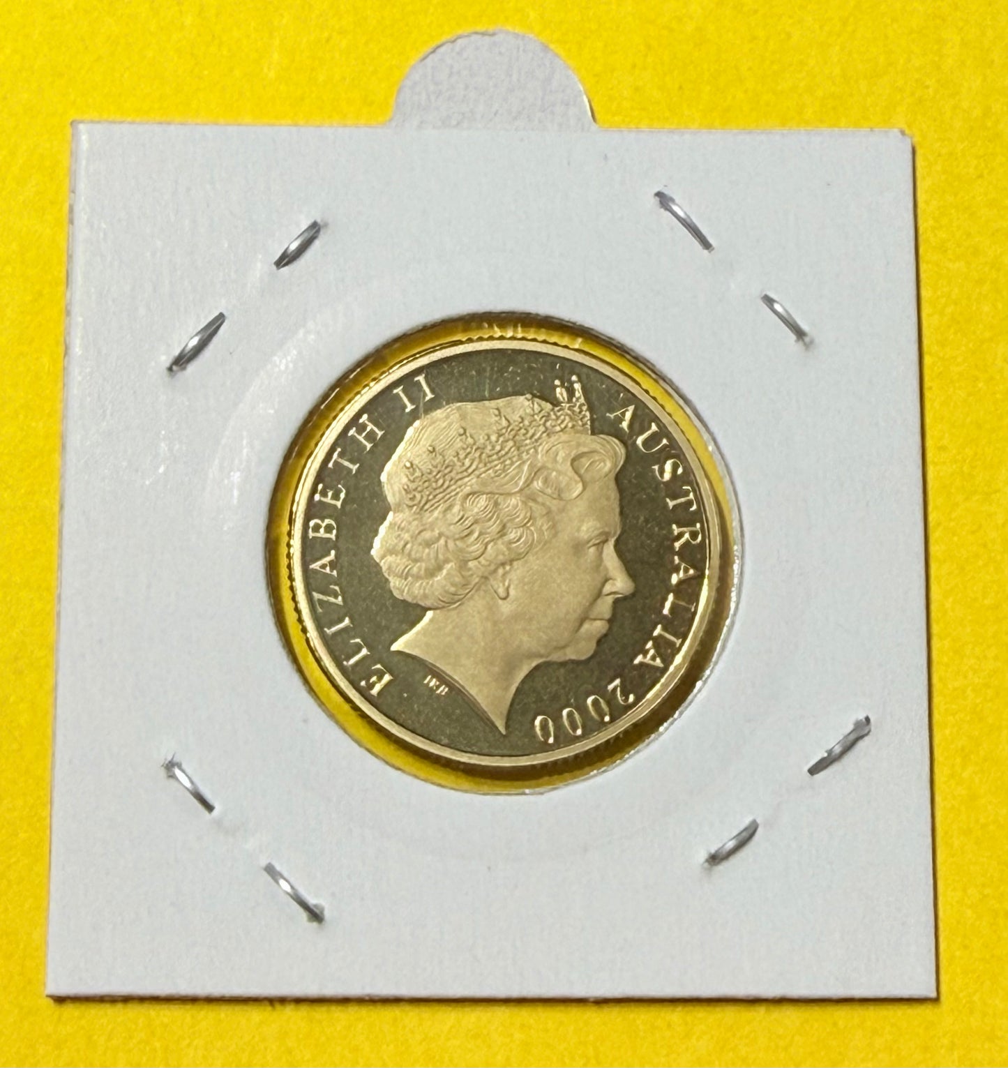 2000 $1 Proof Coin - Mob of Roos - One Dollar - comes in 2x2