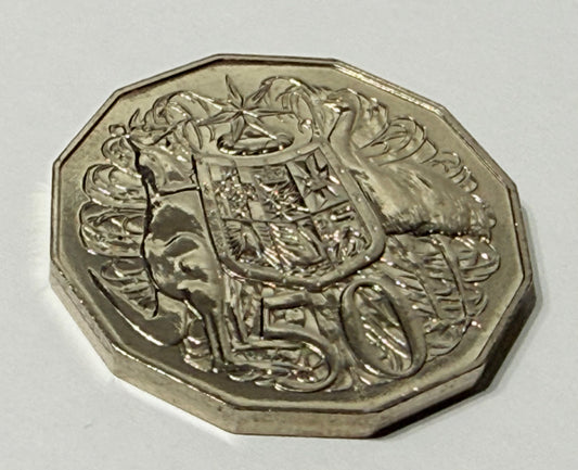 1992 50 Cent Coin - Choice Uncirculated - MINT SET ONLY Coin  - Comes in 2x2