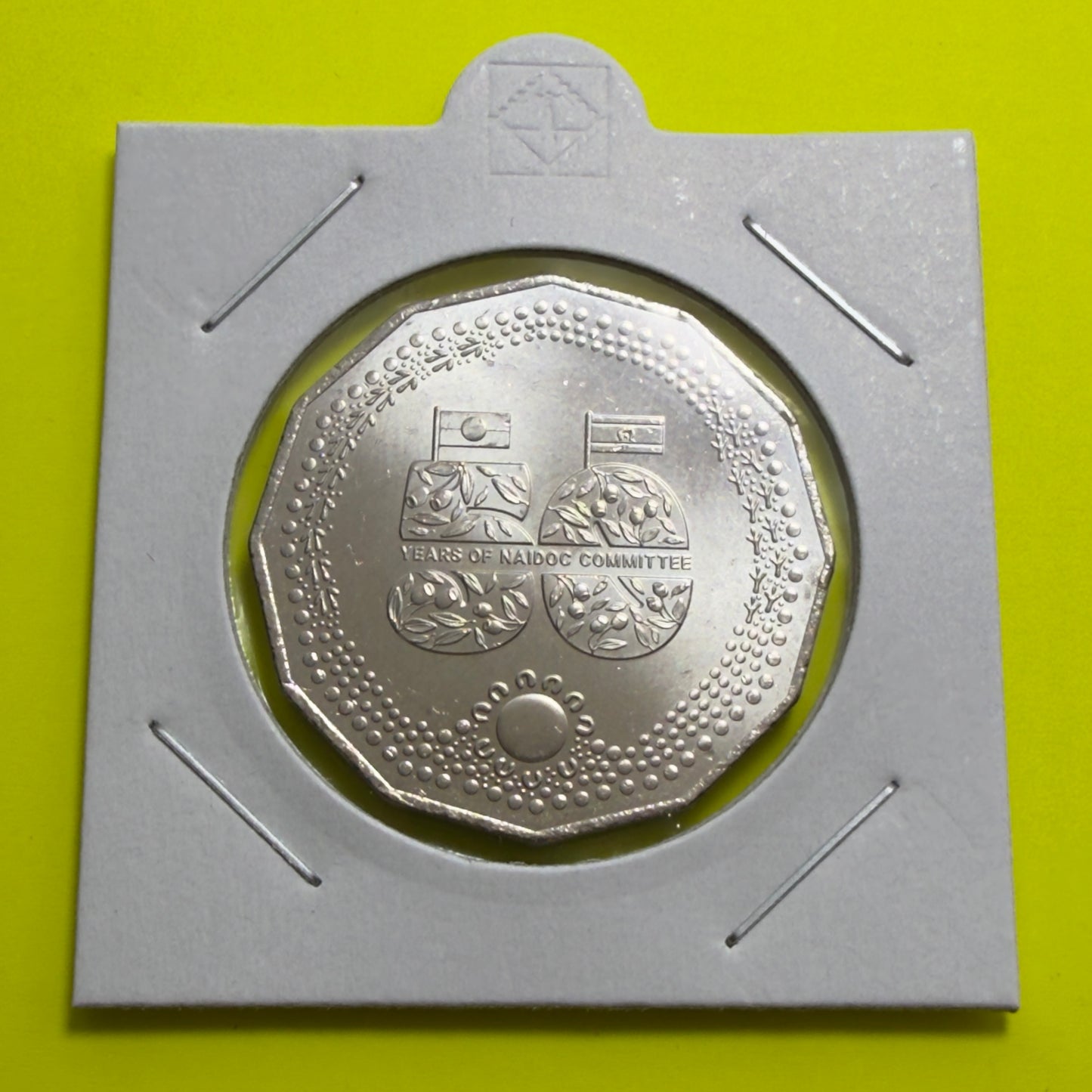 2024 NAIDOC 50 Cent Coin - Uncirculated - 2.3 Million Minted - Comes In 2x2