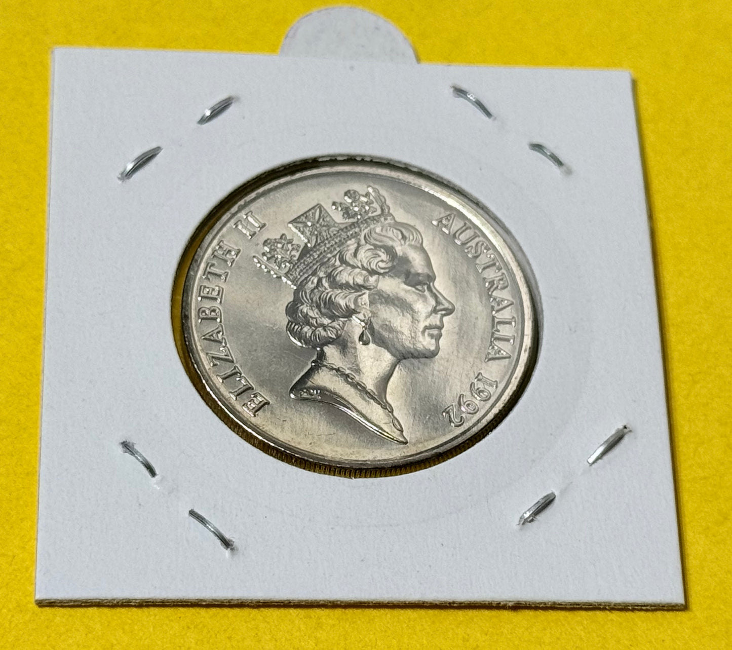 1992 20 Cent Coin - Uncirculated - MINT SET ONLY Coin - Comes In 2x2