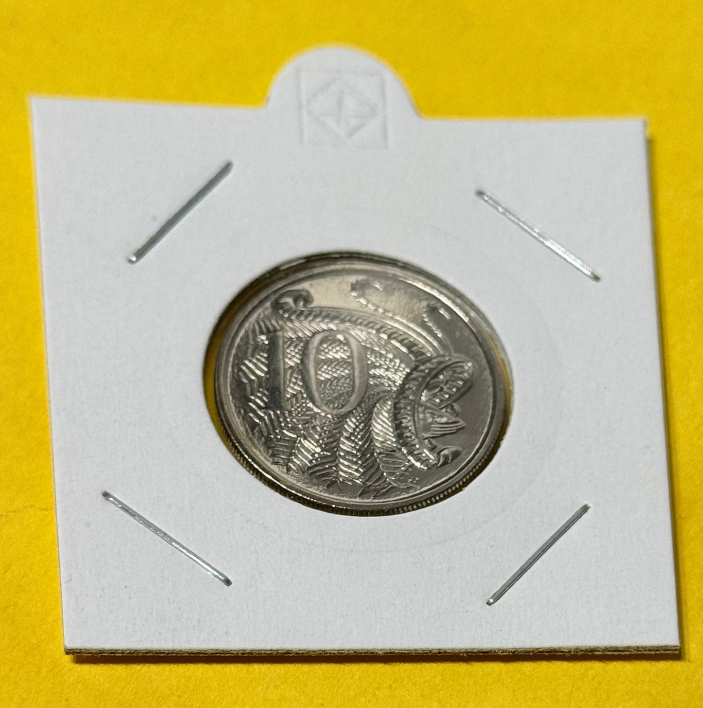 2019 10 Cent 2nd Effigy - Arnold Machin - Uncirculated - Only 14,736 Made - 2x2