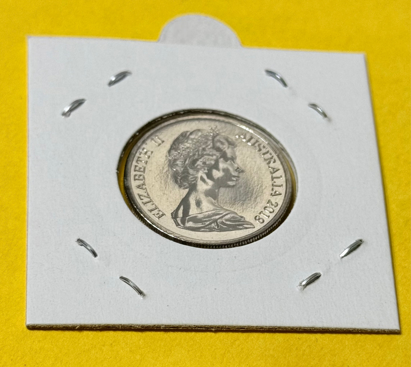 2019 10 Cent 2nd Effigy - Arnold Machin - Uncirculated - Only 14,736 Made - 2x2