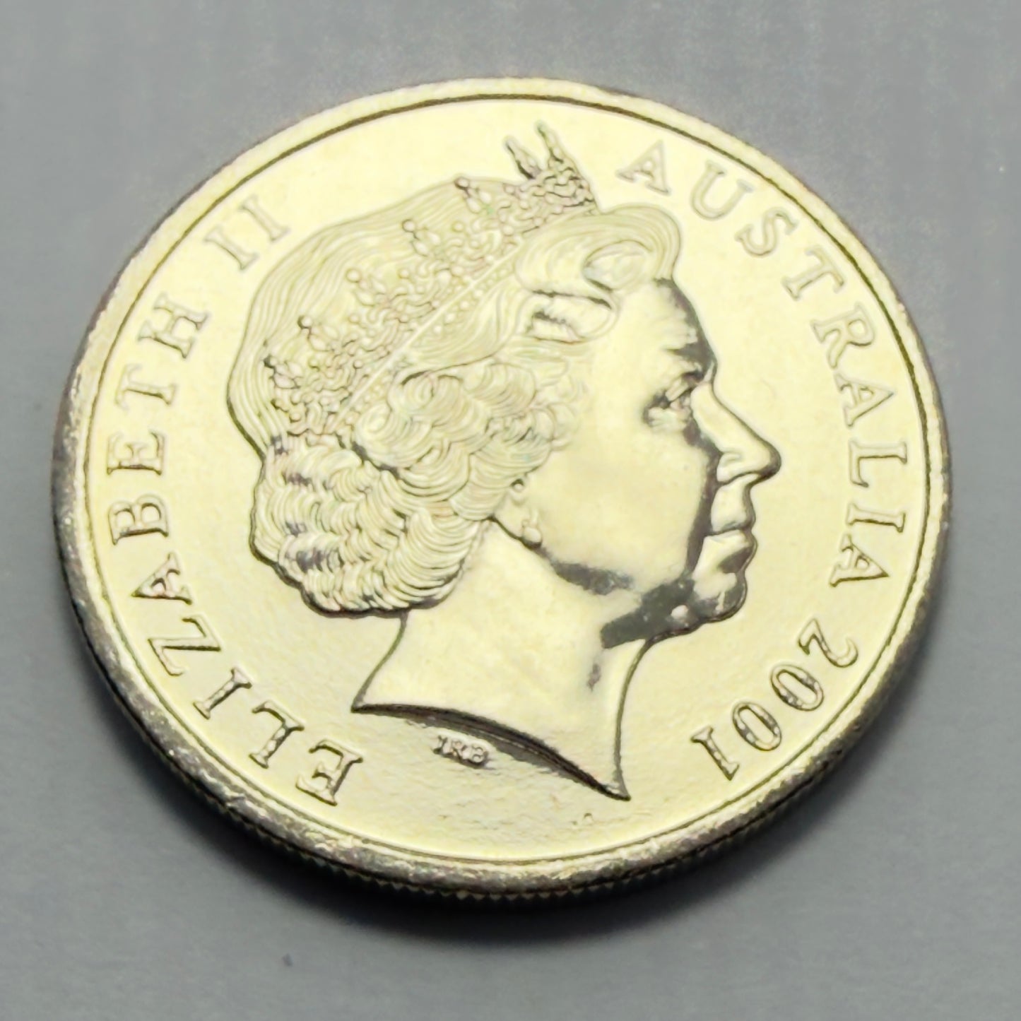 2001 10 Cent Coin - 10c - Uncirculated Ten Cent -comes in 2x2