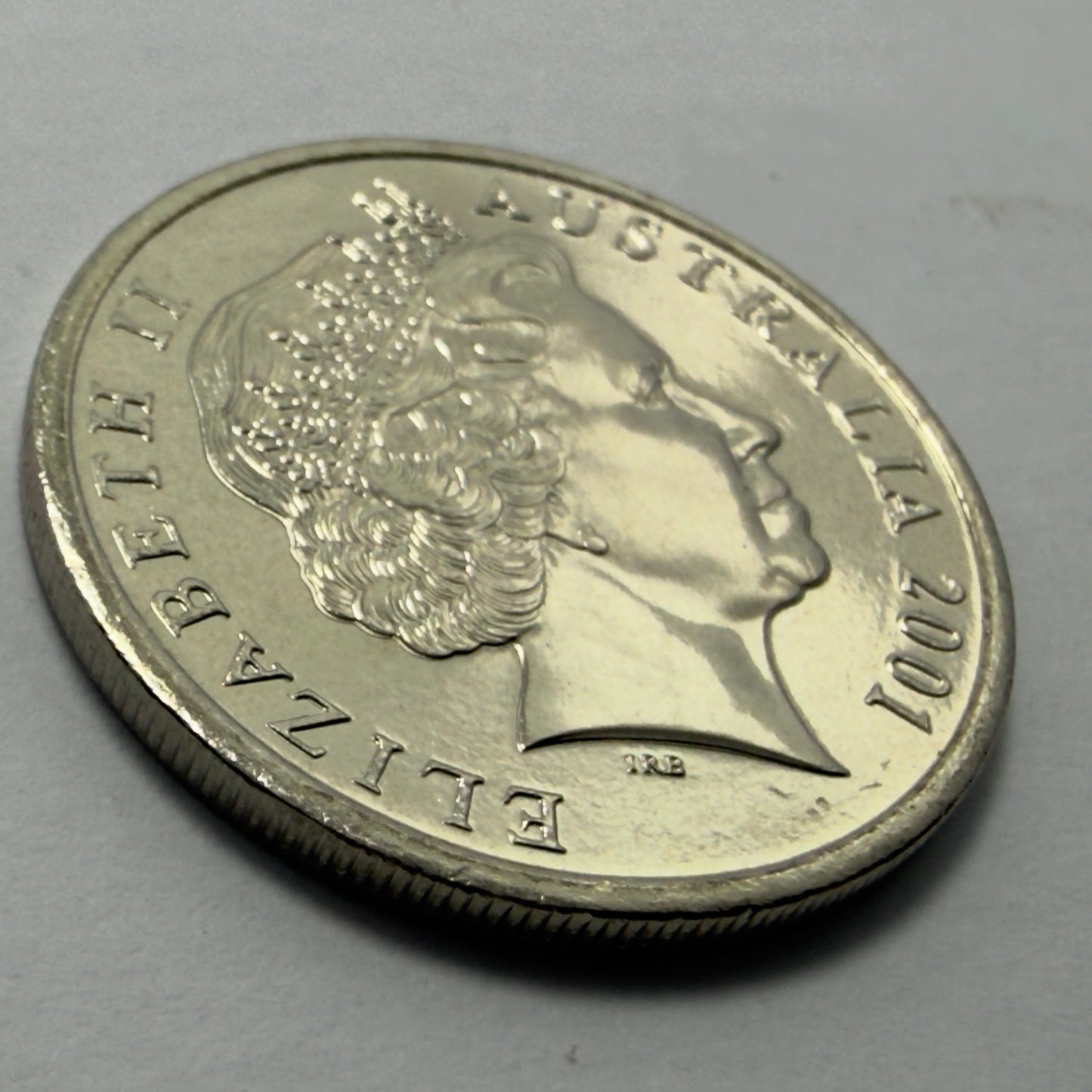 2001 10 Cent Coin - 10c - Uncirculated Ten Cent -comes in 2x2