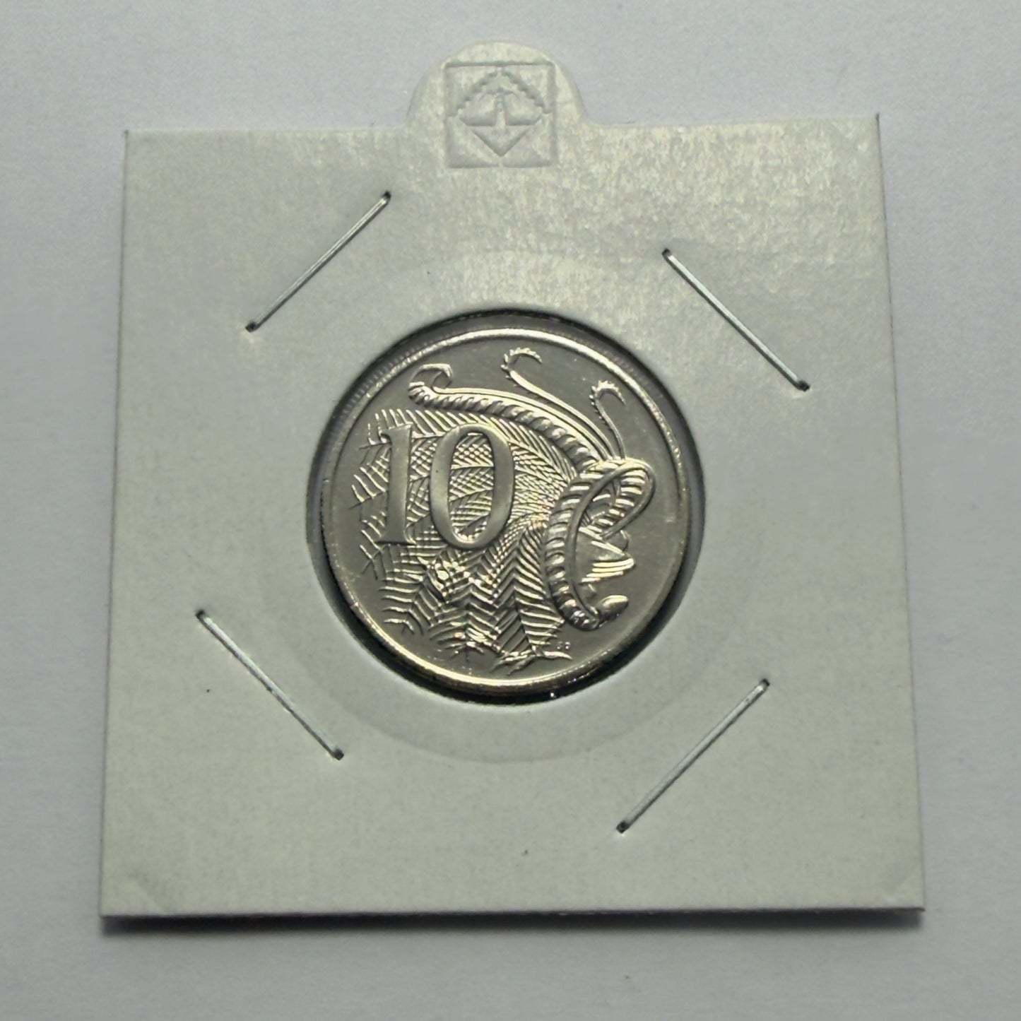 2001 10 Cent Coin - 10c - Uncirculated Ten Cent -comes in 2x2