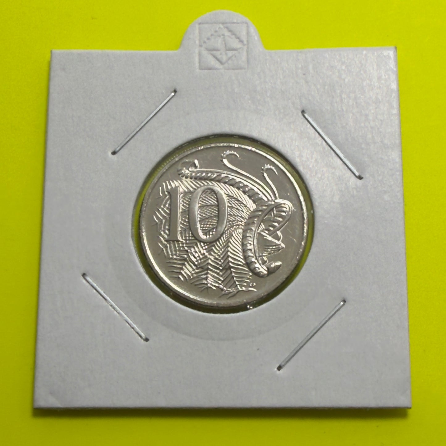 2001 10 Cent Coin - 10c - Uncirculated Ten Cent -comes in 2x2