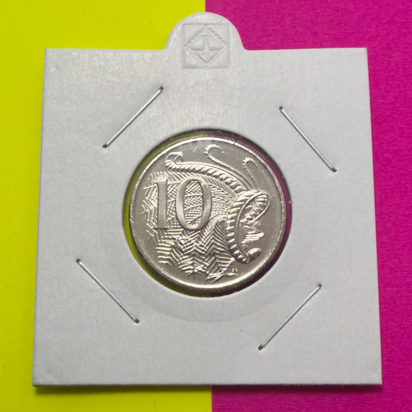 2001 10 Cent Coin - 10c - Uncirculated Ten Cent -comes in 2x2