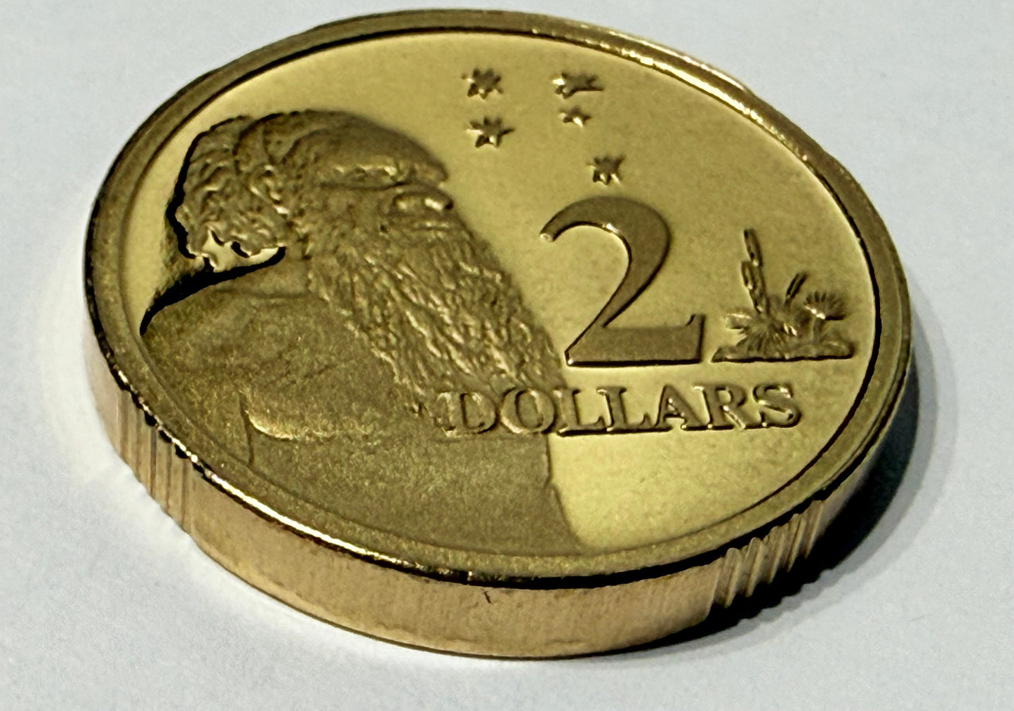 2000 $2 Proof Coin - Aboriginal Elder - Two Dollar - comes in 2x2