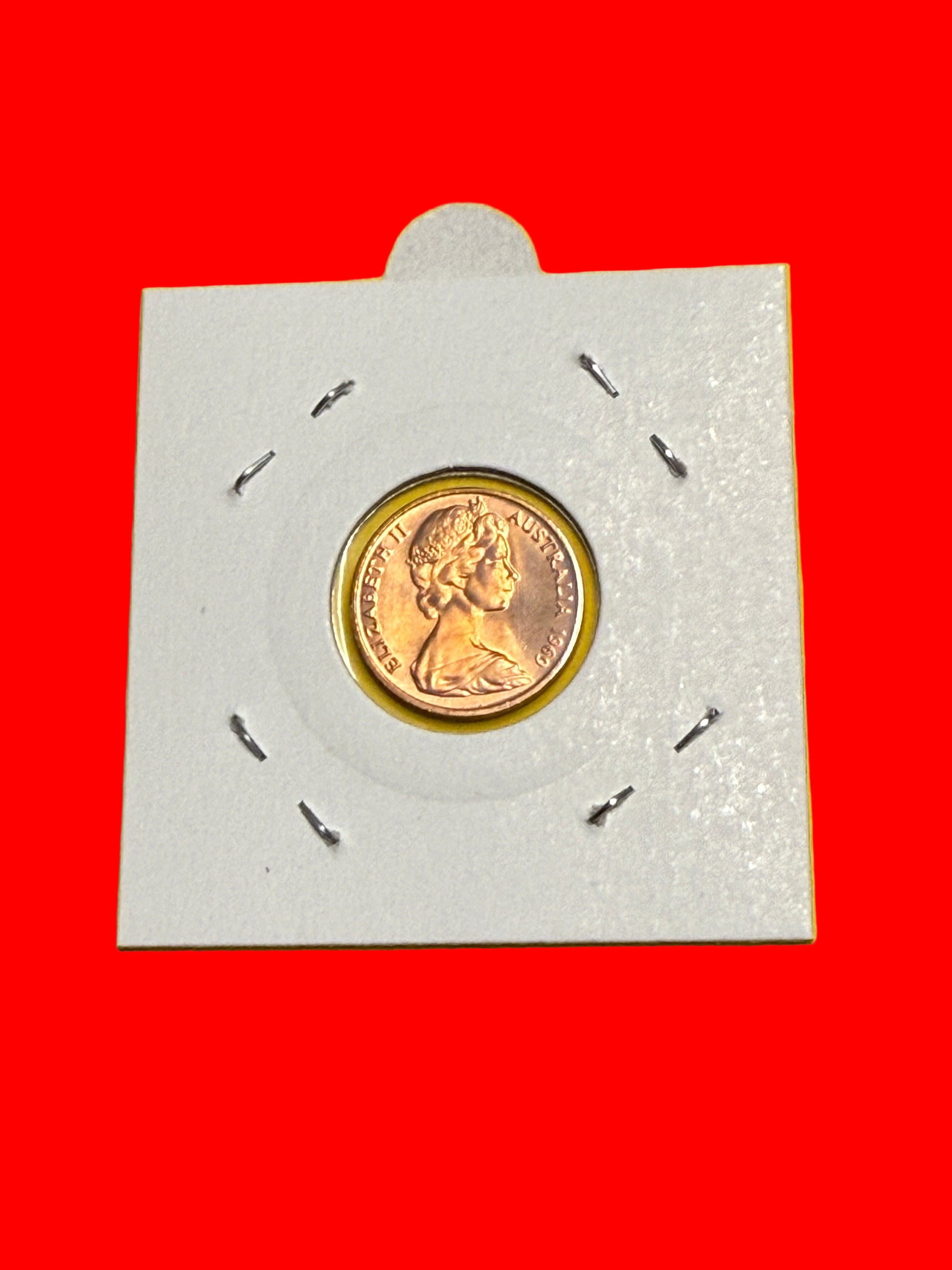 1969 1 Cent Coin - Uncirculated - Ex RAM Roll - Comes In 2x2 - New Age Numismatics