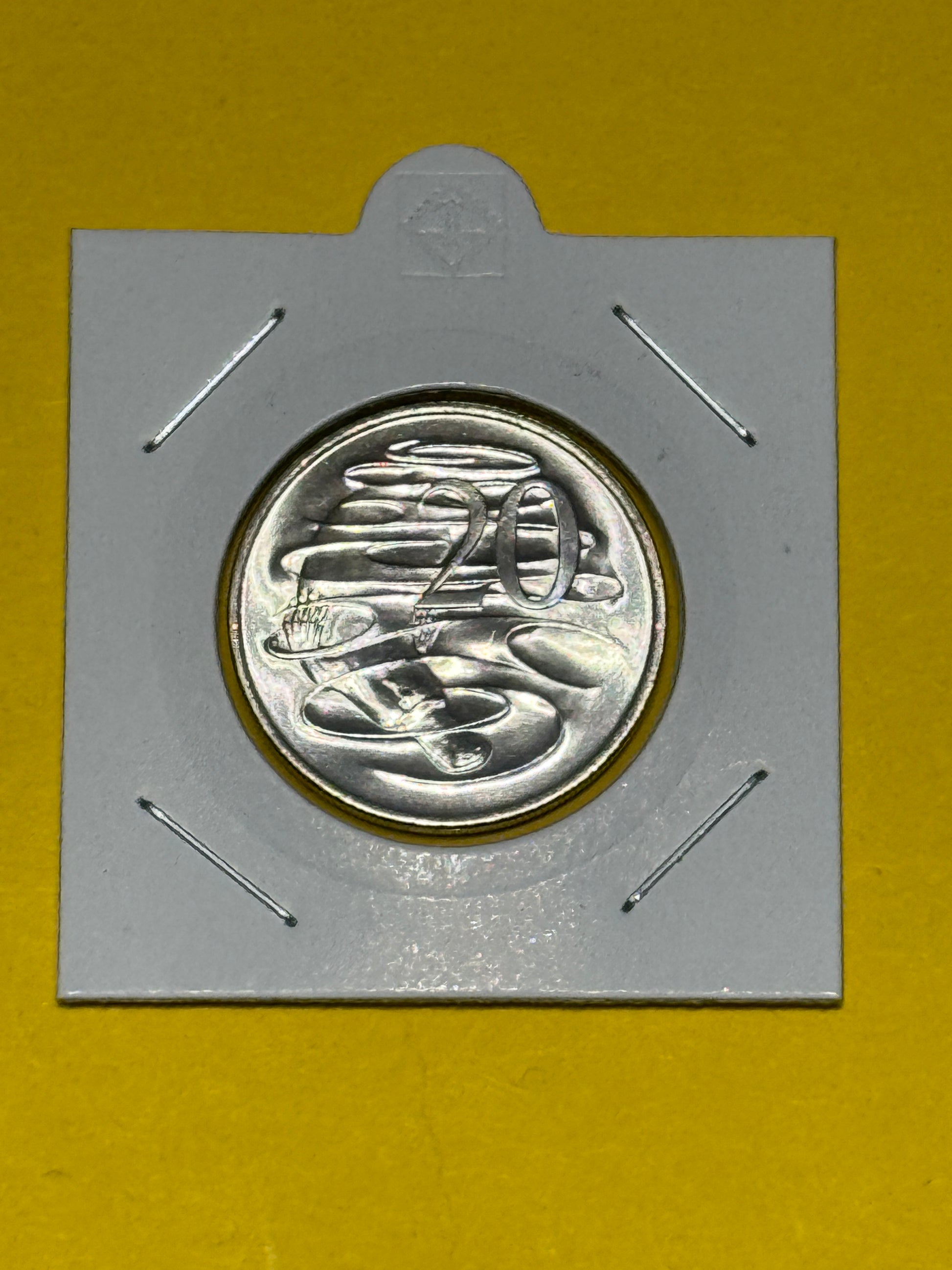 1980 20 Cent Coin - Platypus - Uncirculated - comes in 2x2 - New Age Numismatics