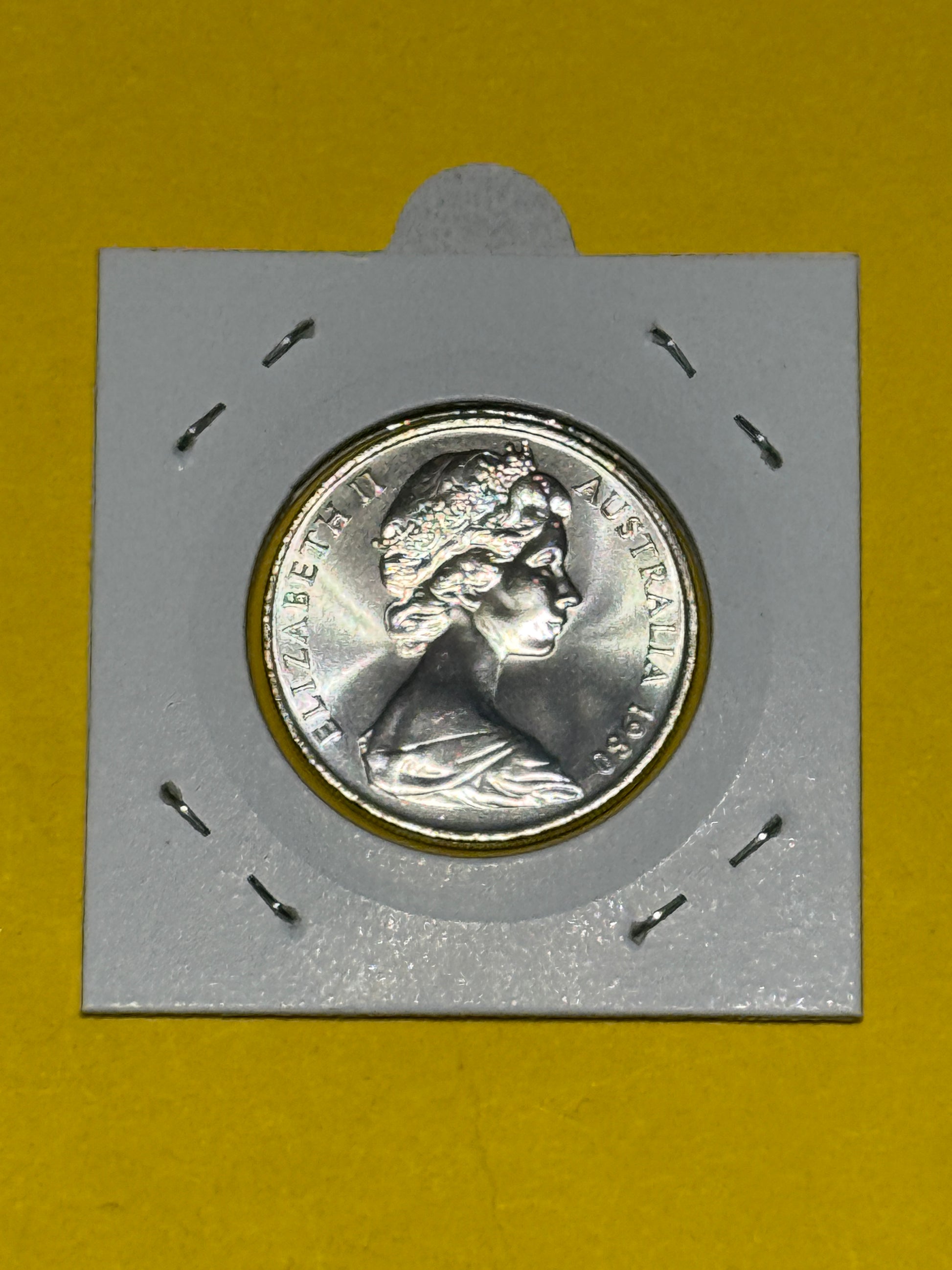 1980 20 Cent Coin - Platypus - Uncirculated - comes in 2x2 - New Age Numismatics