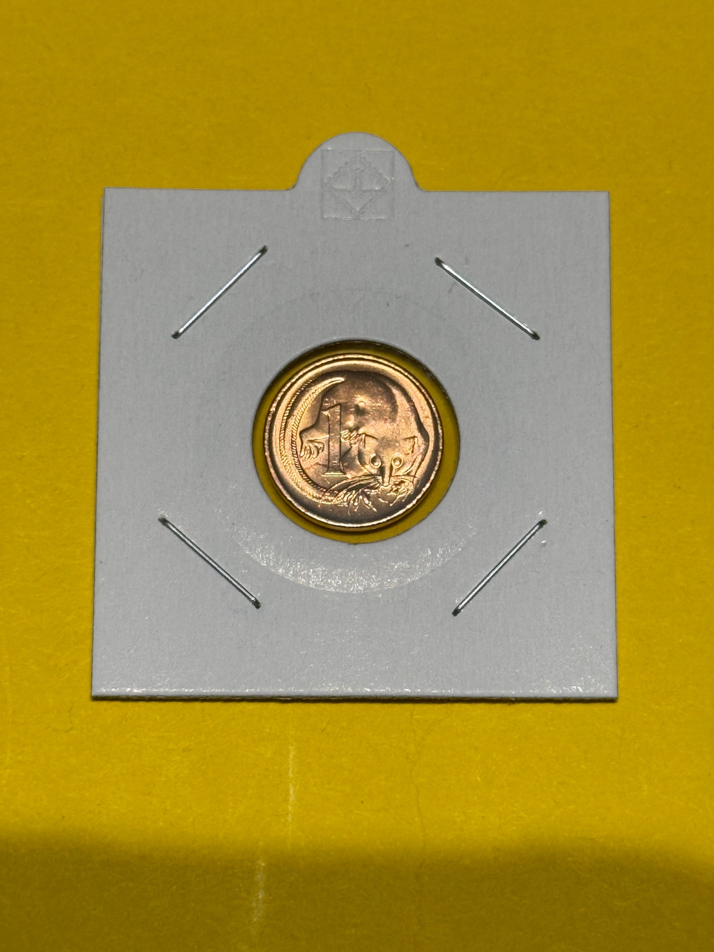 1990 1 Cent Coin - Uncirculated - ex Mint roll - One Cent - comes in 2x2 - New Age Numismatics