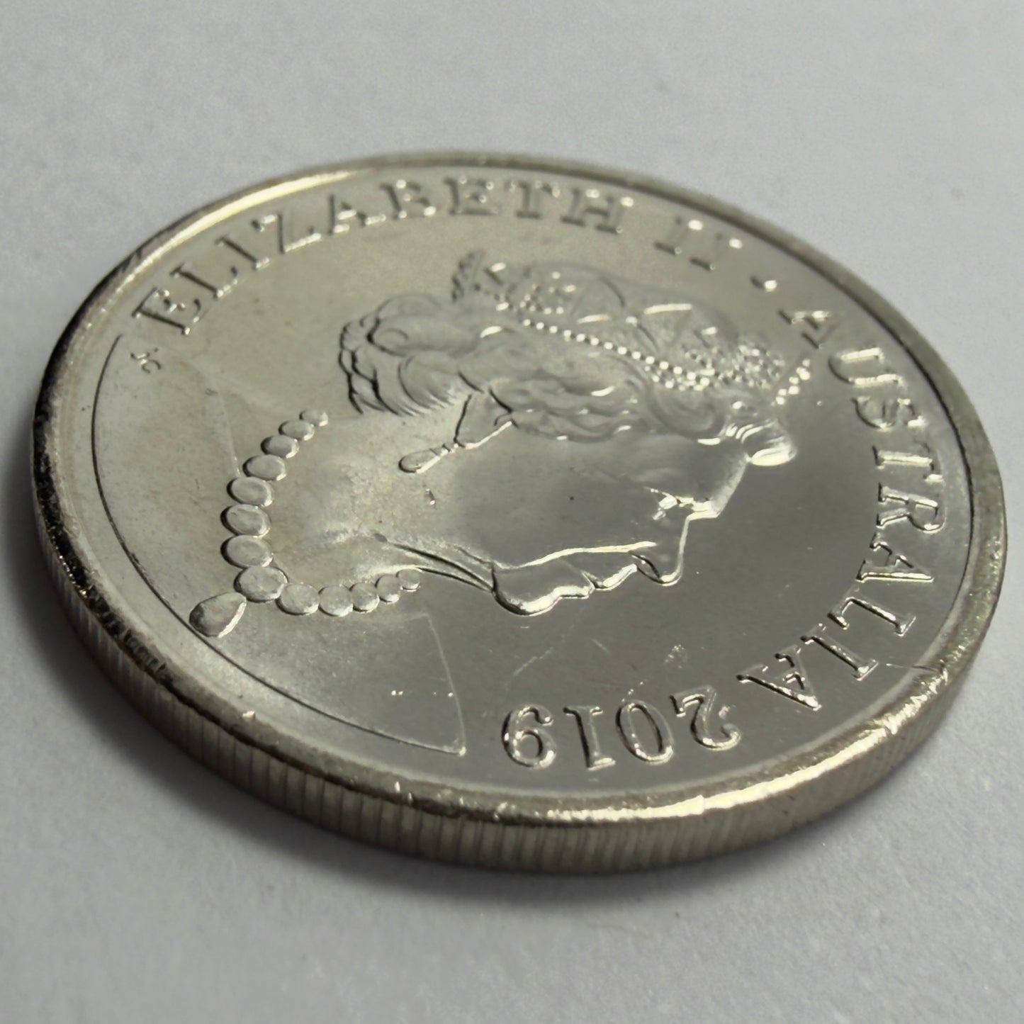 2019 10 Cent Coin - JC Effigy 10c  - Uncirculated - 6th Effigy - in 2x2