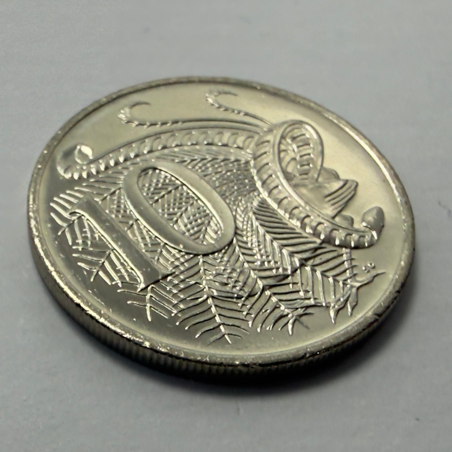 2019 10 Cent Coin - JC Effigy 10c  - Uncirculated - 6th Effigy - in 2x2