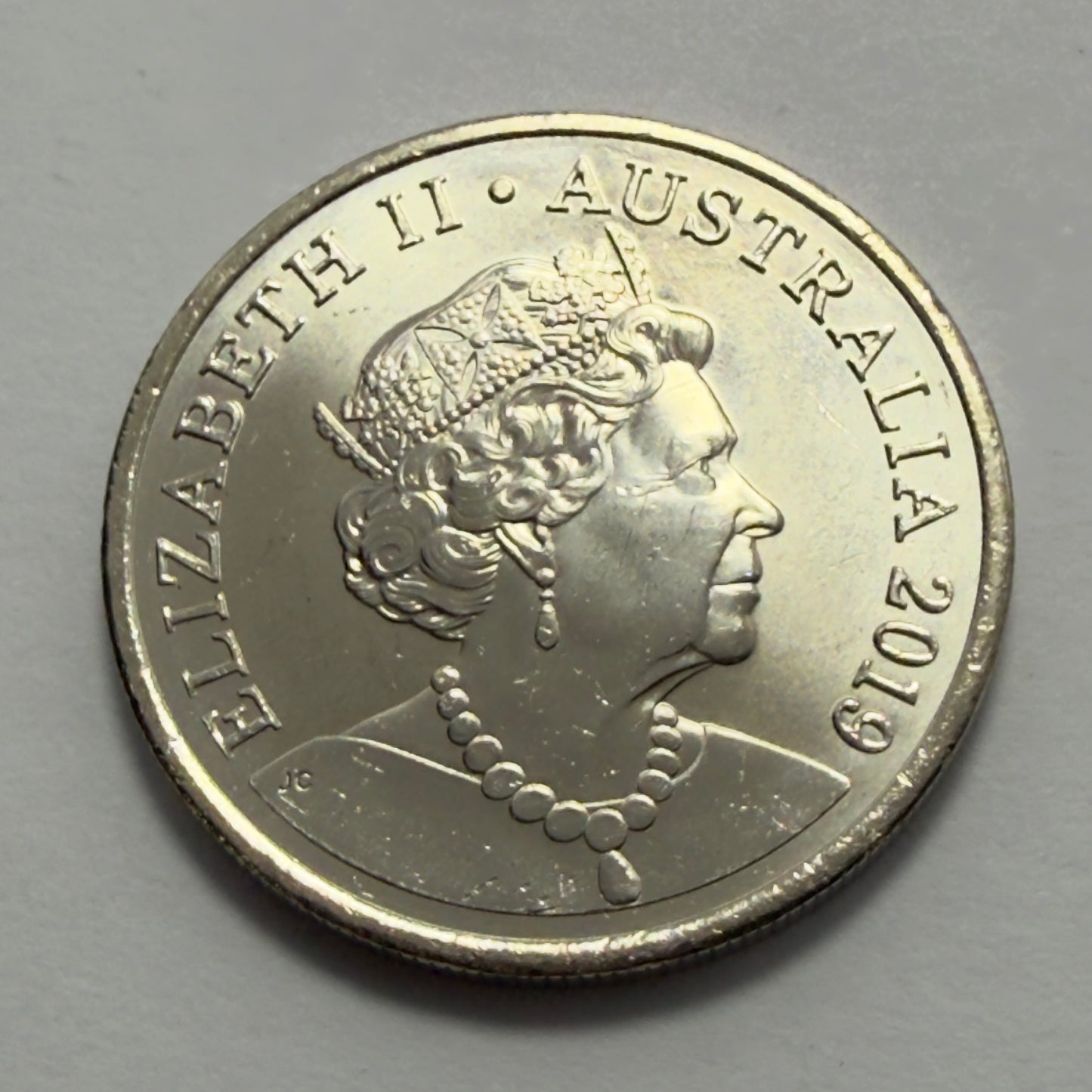 2019 10 Cent Coin - JC Effigy 10c  - Uncirculated - 6th Effigy - in 2x2