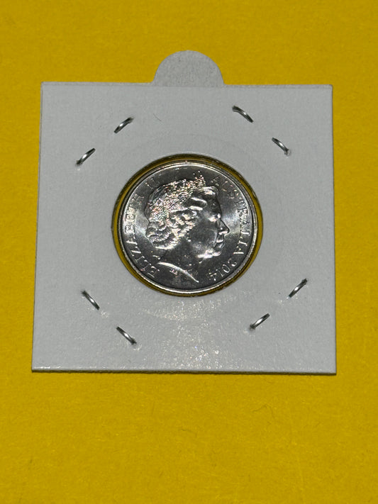 2014 10 Cent Coin - Uncirculated - Ten Cent - comes in 2x2 - New Age Numismatics