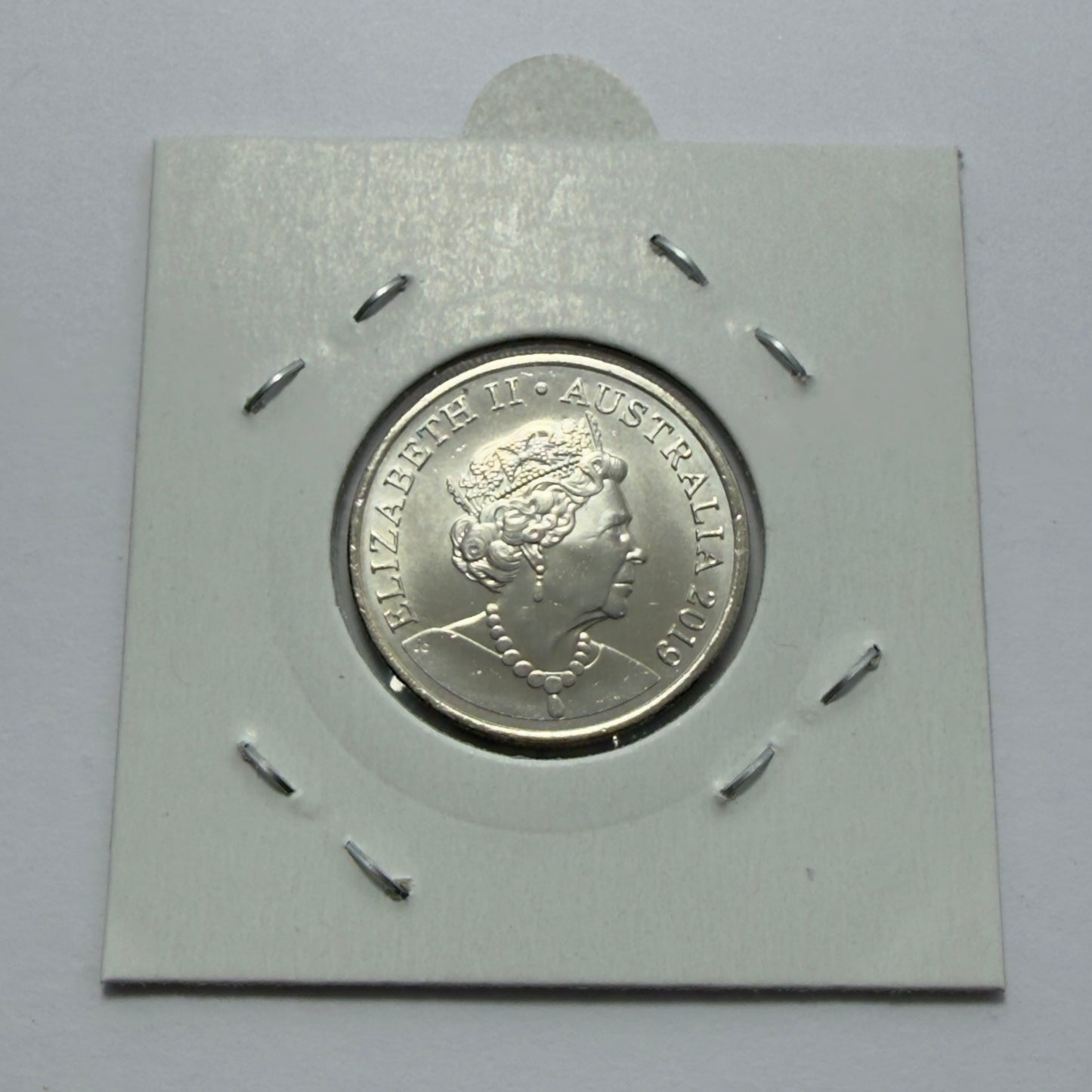 2019 10 Cent Coin - JC Effigy 10c  - Uncirculated - 6th Effigy - in 2x2