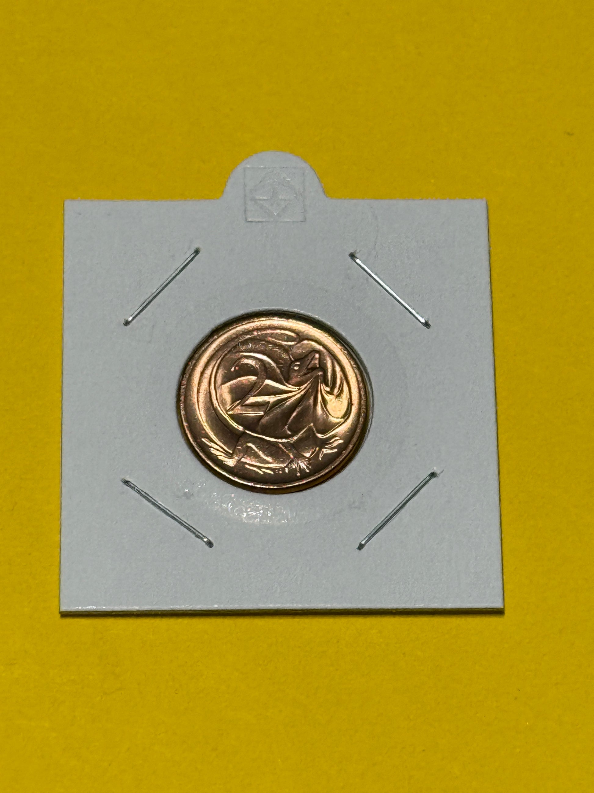 1974 2 Cent Coin - Uncirculated - comes in 2x2 - New Age Numismatics