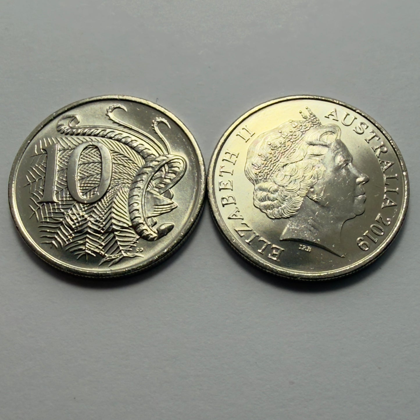 2019 IRB 10 Cent Coin - Uncirculated - Ten Cent 10c - comes in 2x2