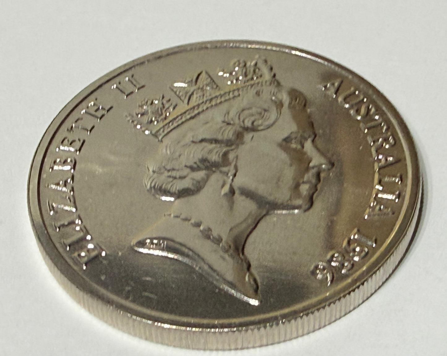 1986 20 Cent Coin - Choice Uncirculated - mint set ONLY coin - comes in 2x2