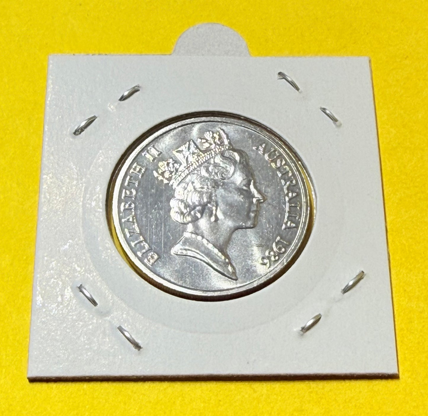 1986 20 Cent Coin - Choice Uncirculated - mint set ONLY coin - comes in 2x2