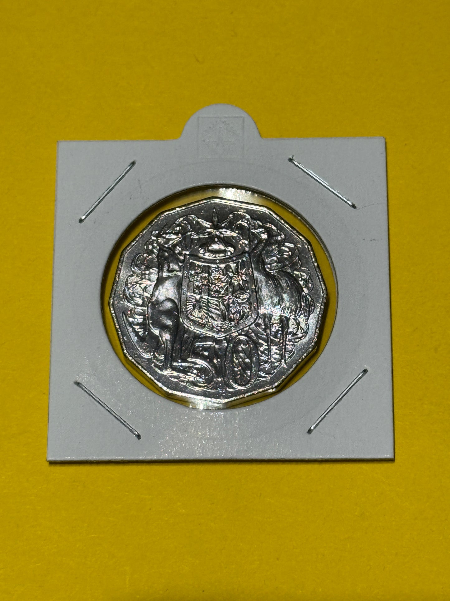 2022 50 Cent Coin - Uncirculated - Coat of Arms - comes in 2x2 - New Age Numismatics