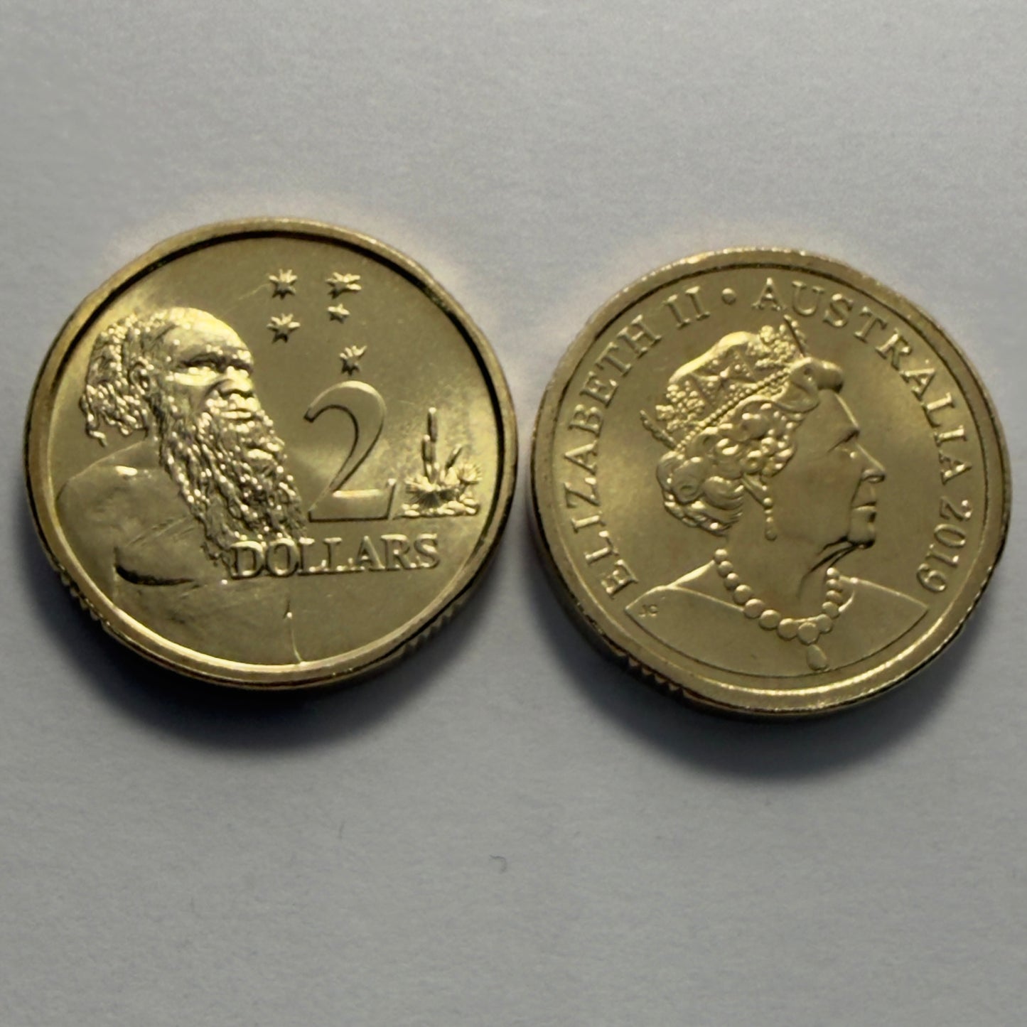 2019 $2 Coin - JC Effigy - Choice Uncirculated - X Mint Set - Low 2.0 Mil Mintage