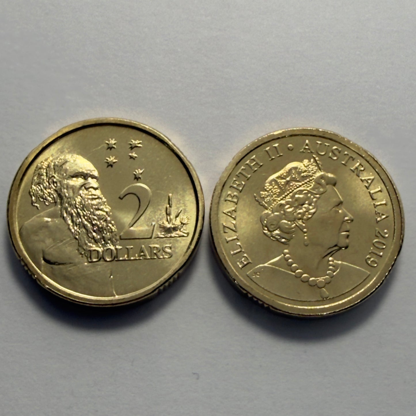 2019 $2 Coin - JC Effigy - Choice Uncirculated - X Mint Set - Low 2.0 Mil Mintage