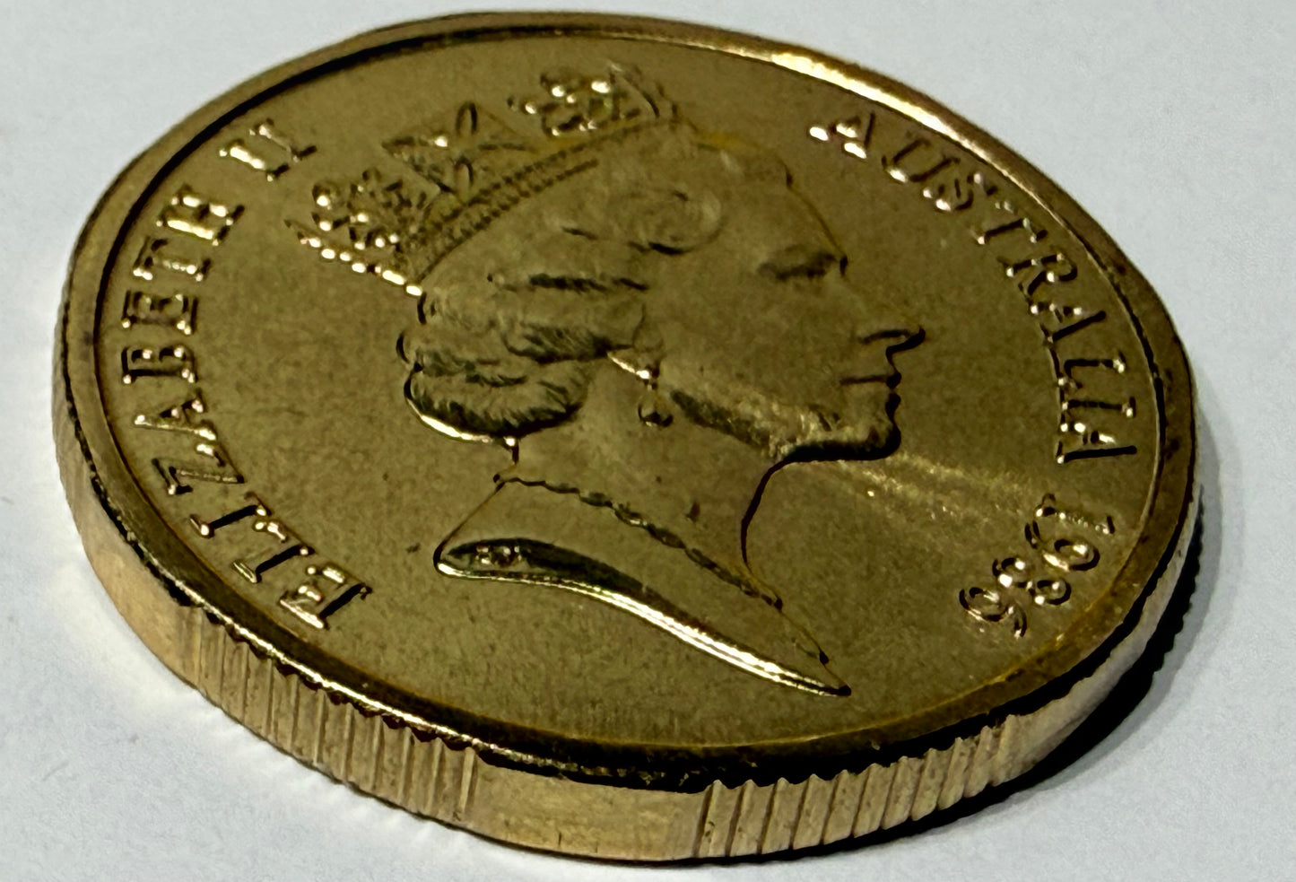 1986 $1 Coin - Choice Uncirculated - Year Of Peace - ex mint set - comes in 2x2