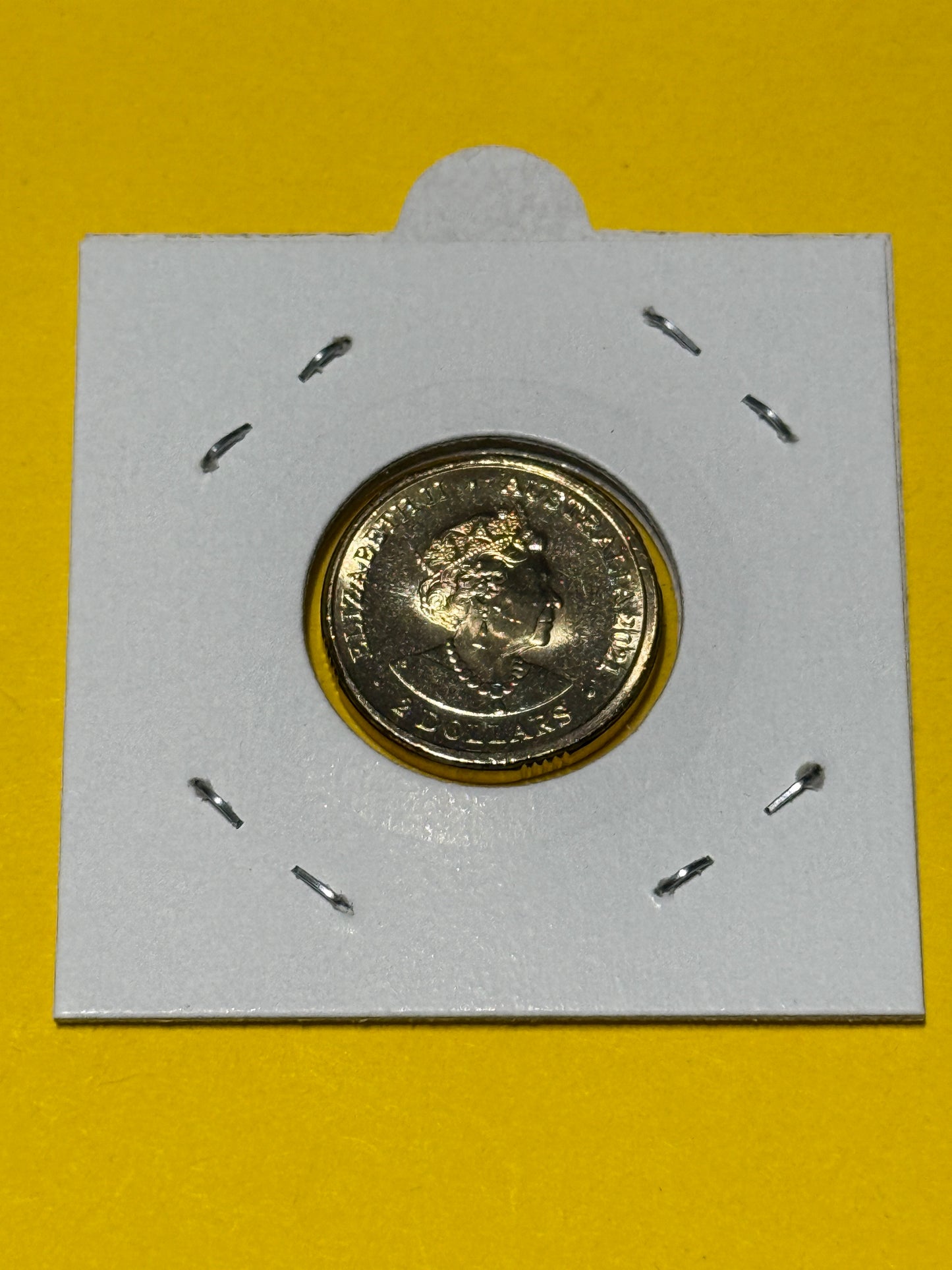 2021 $2 Aboriginal Flag Coin - UNCIRCULATED  - Two Dollar - comes in 2x2 - New Age Numismatics