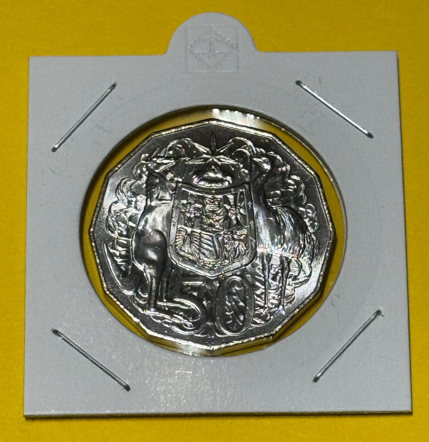 2024 50 Cent Coin - Uncirculated - King Charles Ex Premium Roll - Comes In 2x2 - New Age Numismatics