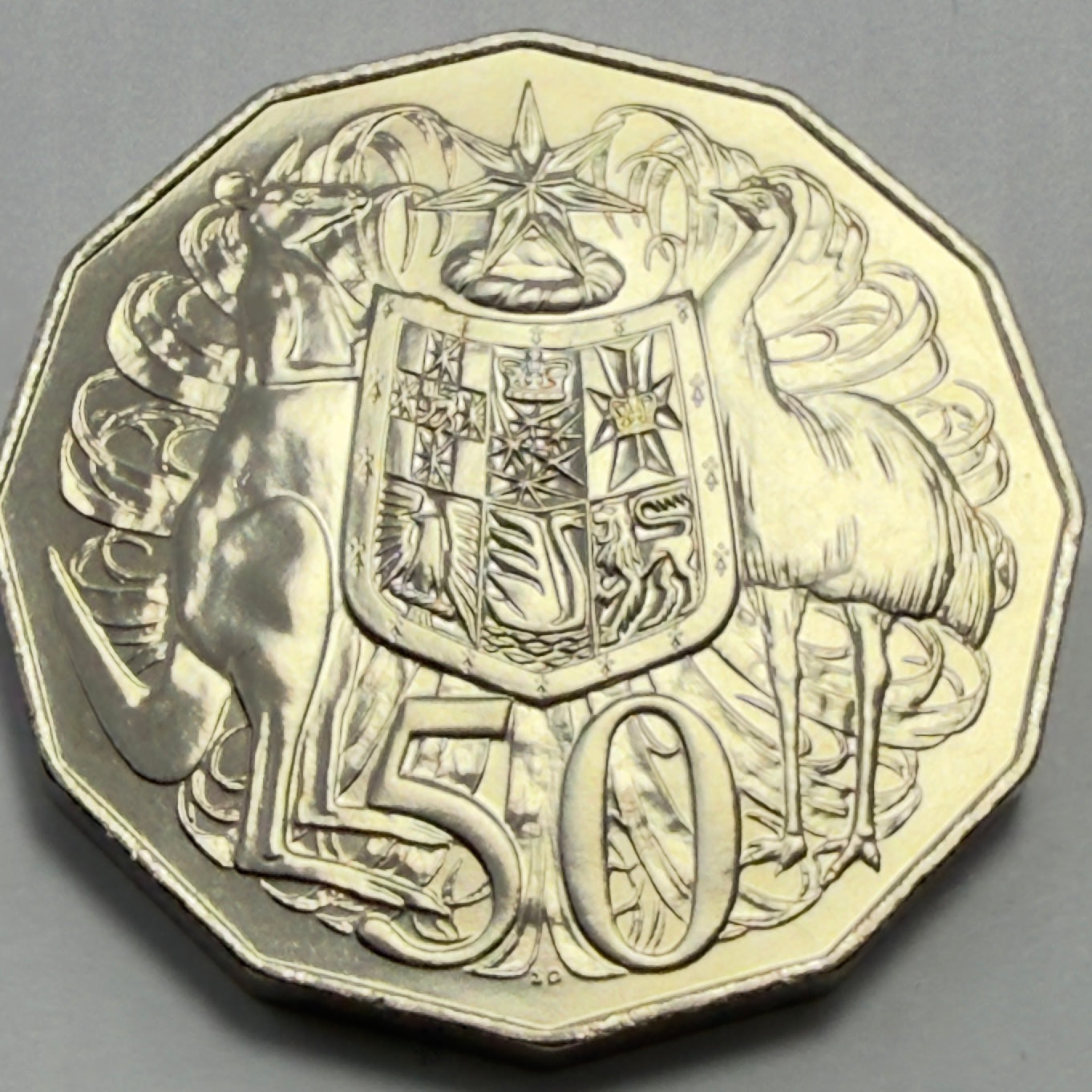 2019 50 Cent Coin - Choice Uncirculated - IRB Effigy - X Mint set - comes in 2x2