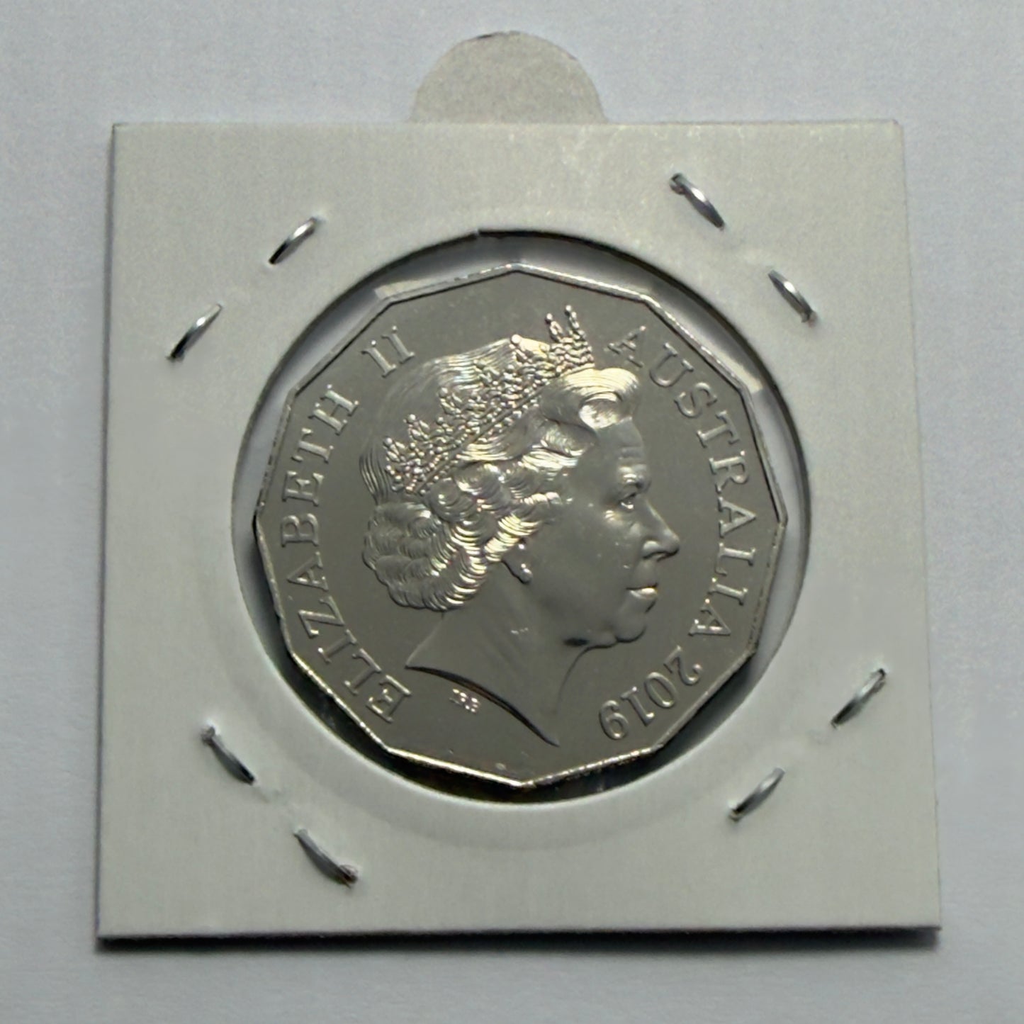 2019 50 Cent Coin - Choice Uncirculated - IRB Effigy - X Mint set - comes in 2x2