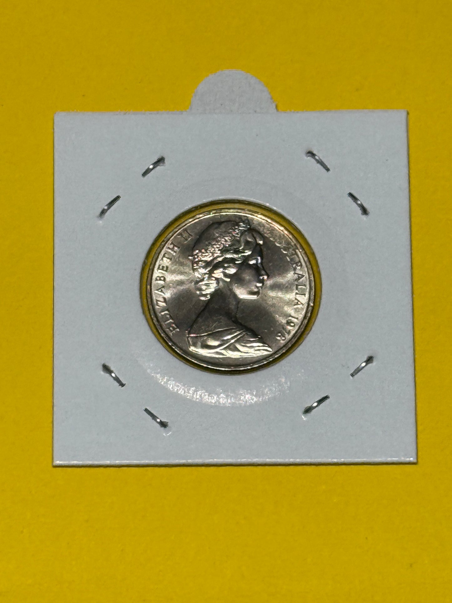 1978 10 Cent Coin - Uncirculated - Lyrebird - ex Mint roll - comes in 2x2 - New Age Numismatics