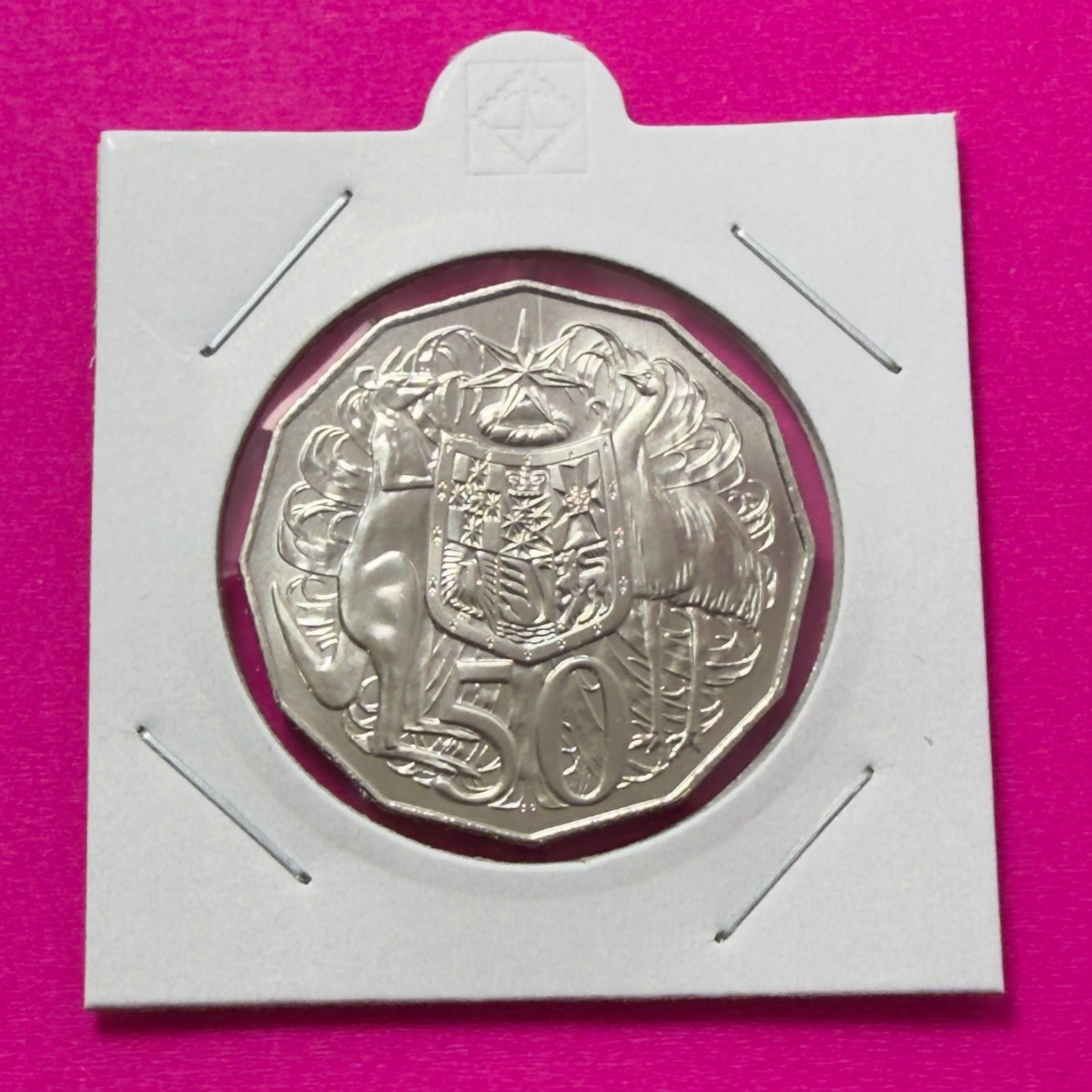 2019 50 Cent Coin - Choice Uncirculated - IRB Effigy - X Mint set - comes in 2x2