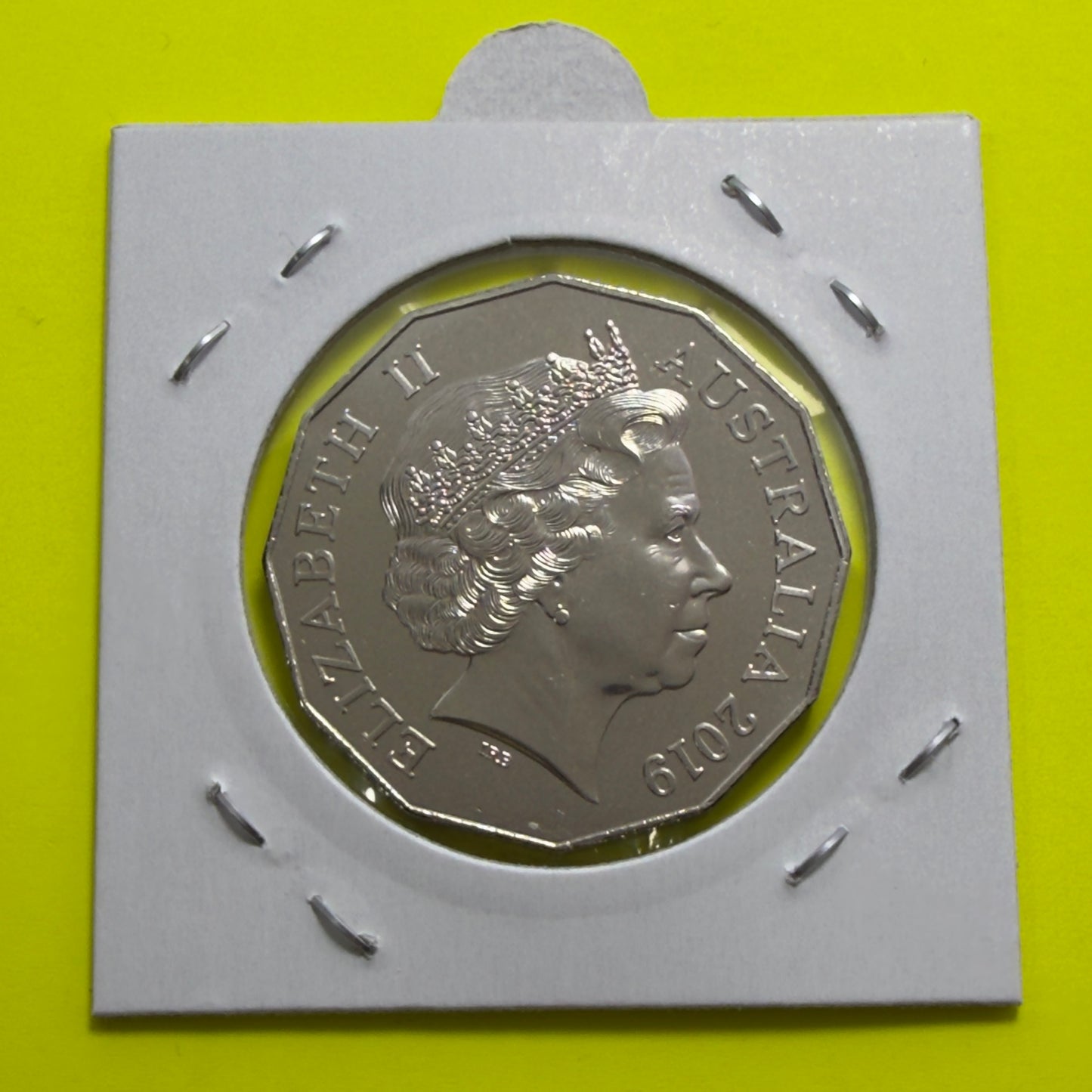 2019 50 Cent Coin - Choice Uncirculated - IRB Effigy - X Mint set - comes in 2x2