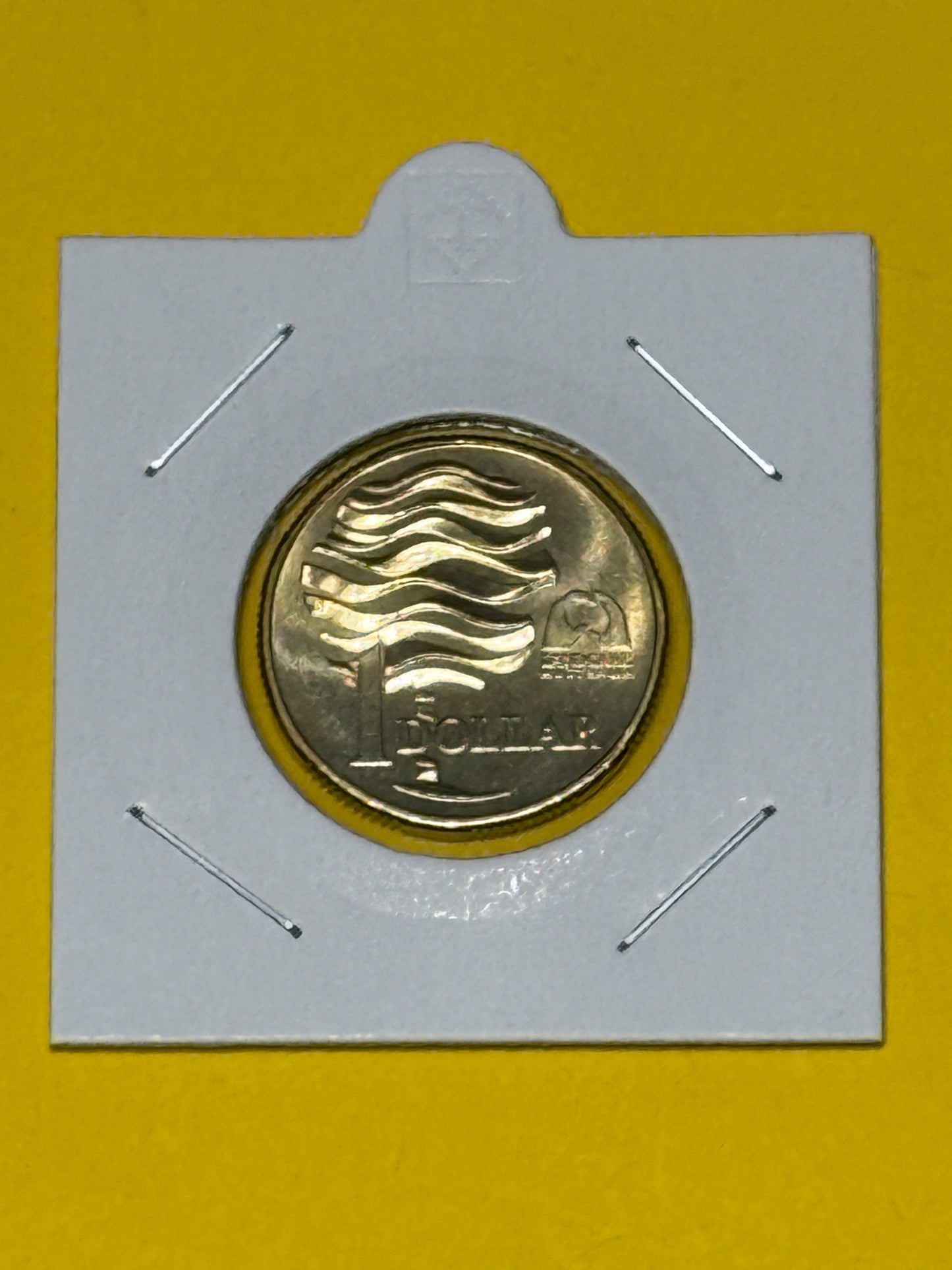 1993 $1 Coin - Choice Uncirculated - Water Is Life - ex mint set coin - in 2x2 - New Age Numismatics