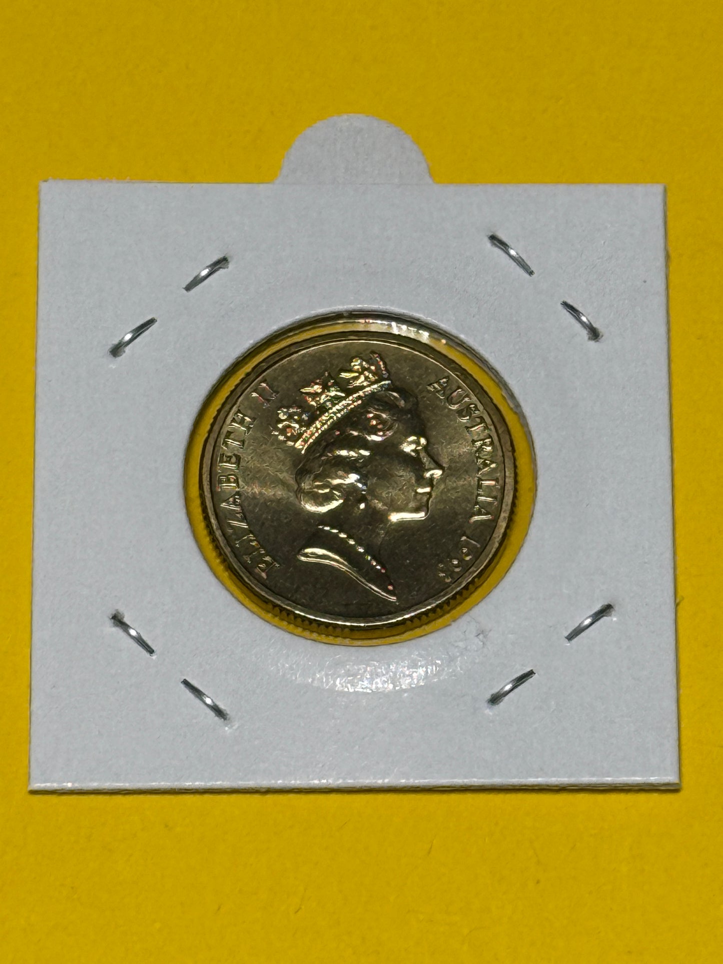 1993 $1 Coin - Choice Uncirculated - Water Is Life - ex mint set coin - in 2x2 - New Age Numismatics