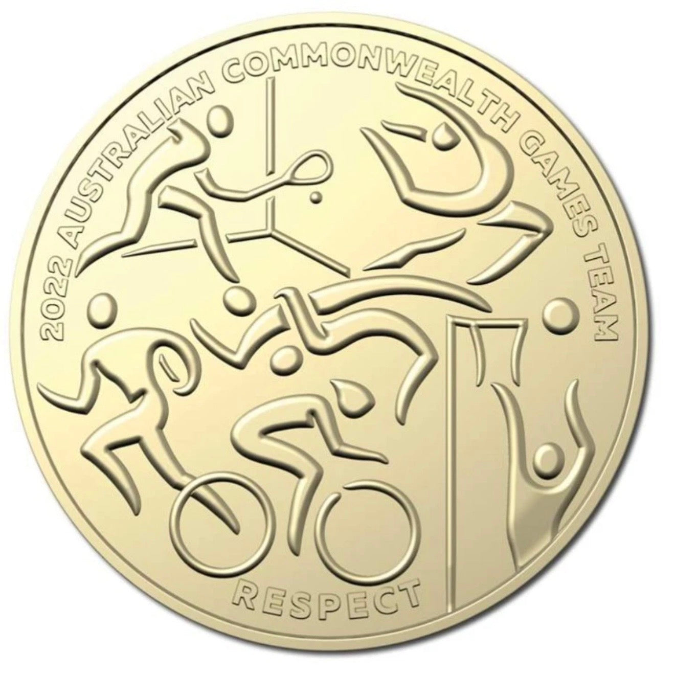 2022 $1 Commonwealth Games Coins - Uncirculated - Set of 4 - come in 2x2s