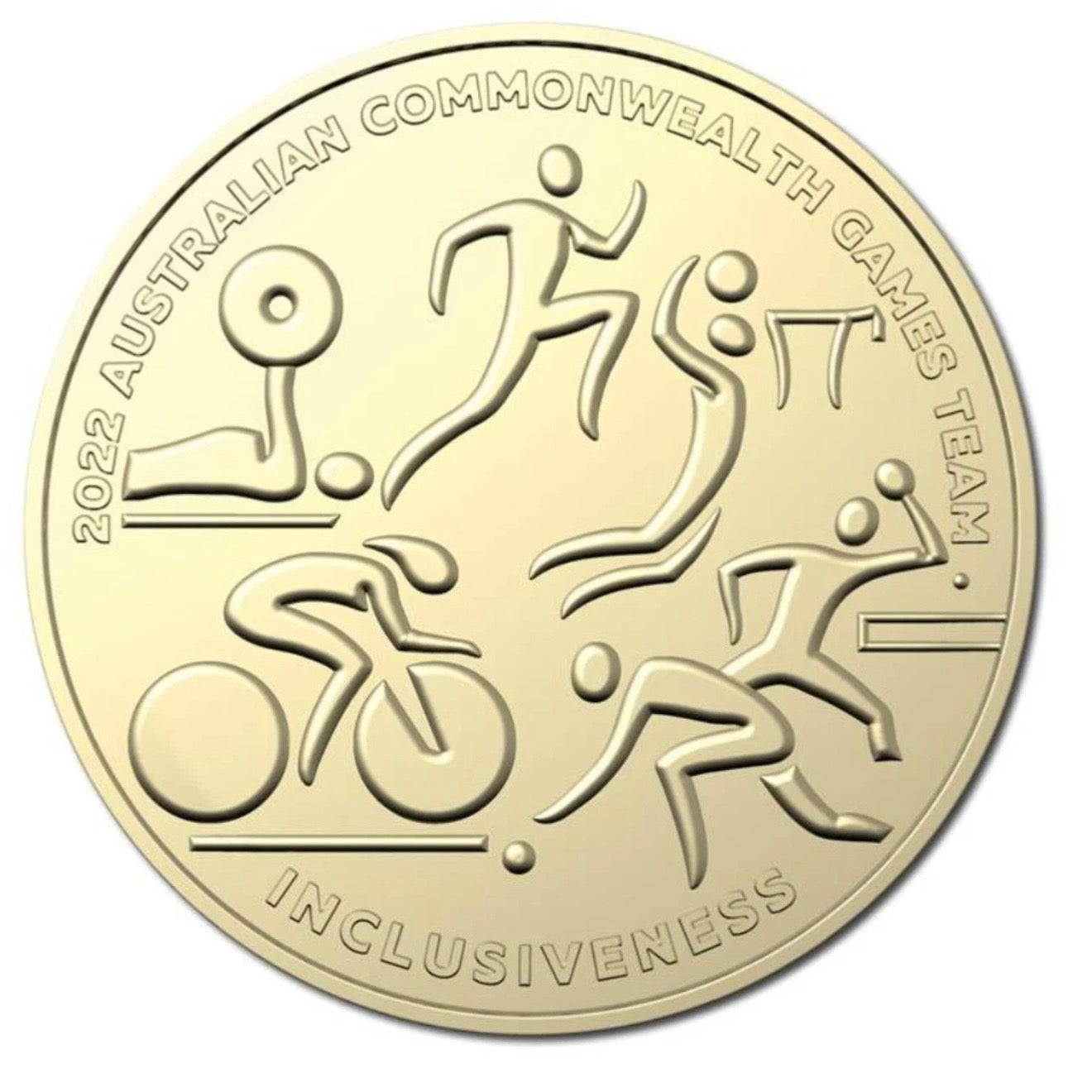 2022 $1 Commonwealth Games Coins - Uncirculated - Set of 4 - come in 2x2s