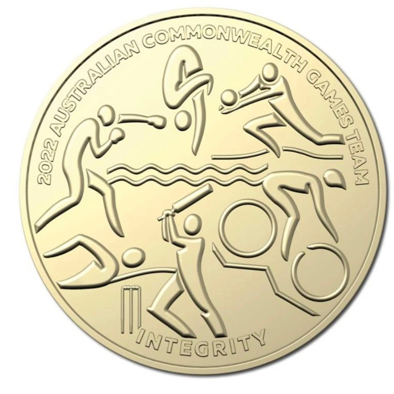 2022 $1 Commonwealth Games Coins - Uncirculated - Set of 4 - come in 2x2s