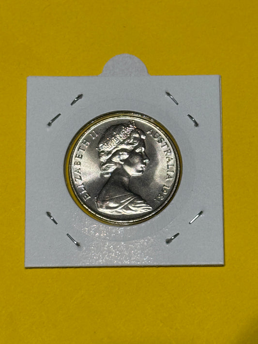 1981 20 Cent Coin - Uncirculated - Ex RAM Roll - comes in 2x2 - New Age Numismatics