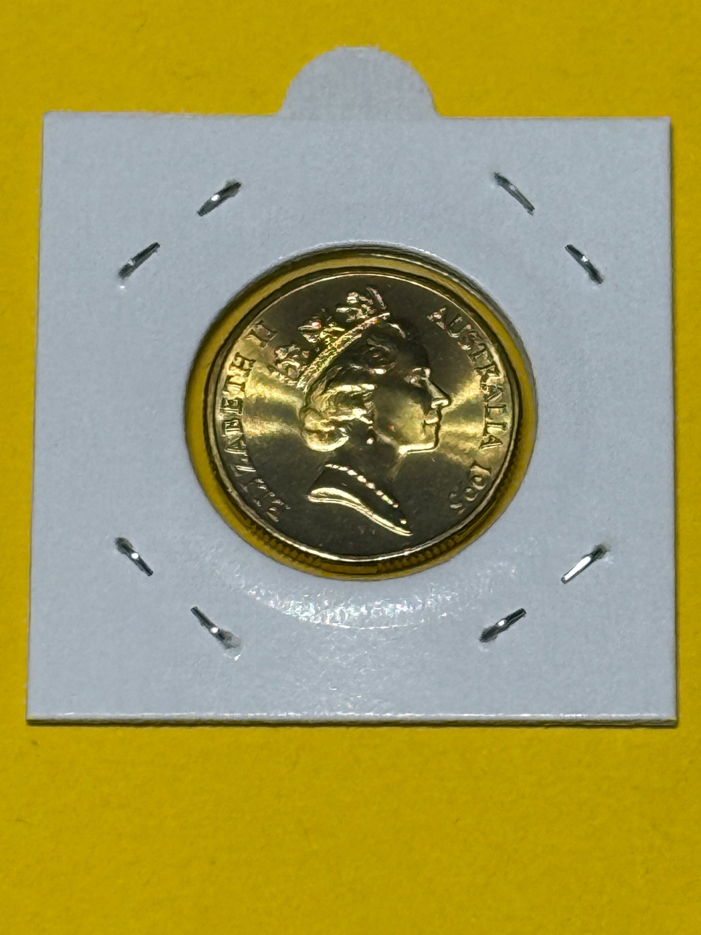 1995 $1 Coin - Choice Uncirculated - One Dollar - Ex MINT SET Coin - in 2x2 - New Age Numismatics
