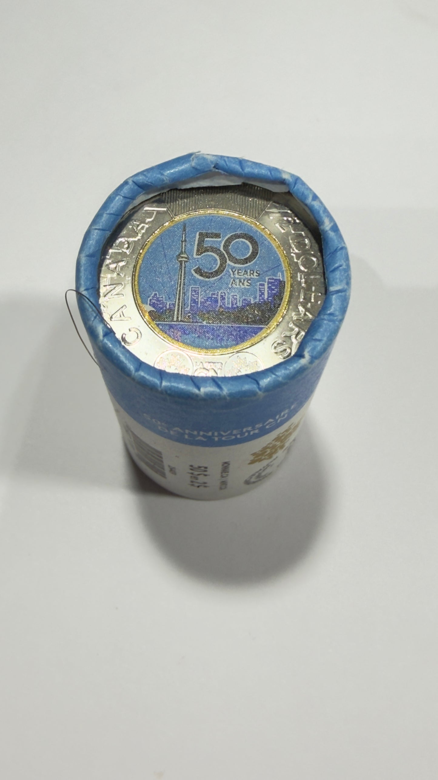 2026 Canada $2 -50th Anniversary of CN Tower -Glows Under UV - Uncirculated