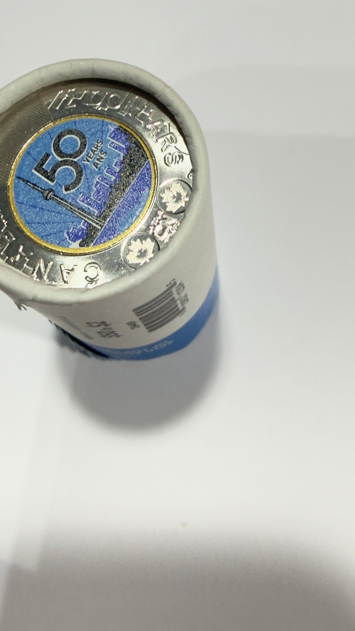 2026 Canada $2 -50th Anniversary of CN Tower -Glows Under UV - Uncirculated