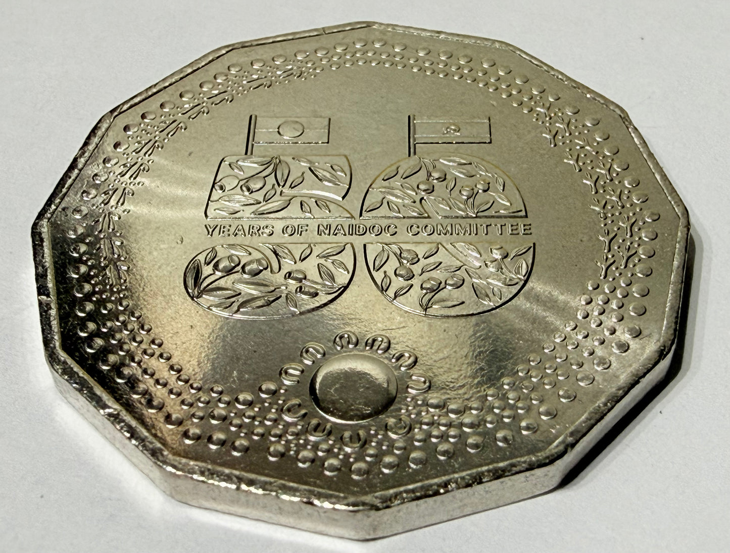 2024 NAIDOC 50 Cent Coin - Uncirculated - 2.3 Million Minted - Comes In 2x2