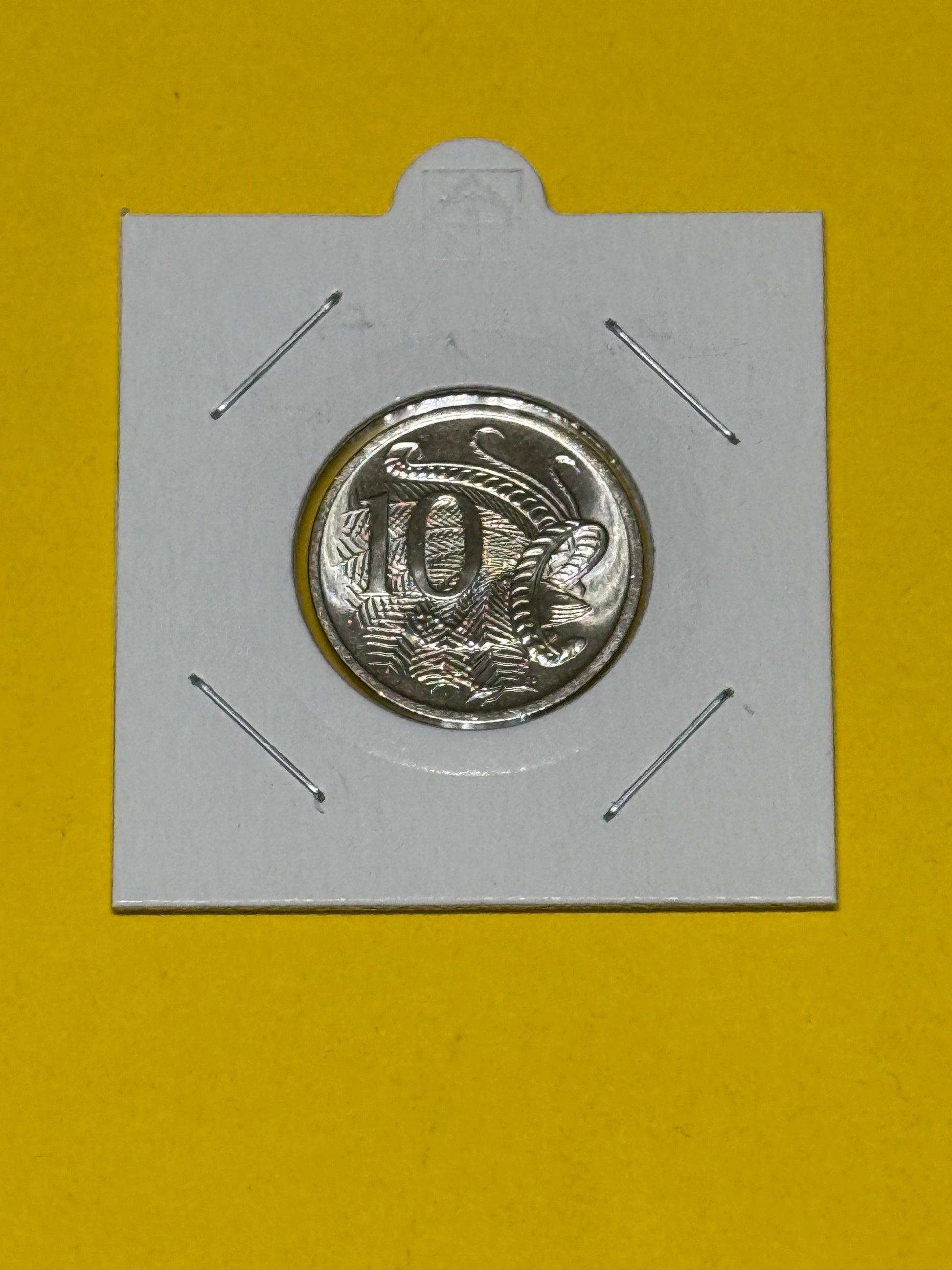 1983 10 Cent Coin - Uncirculated - Ex Mint Roll - Comes In 2x2 - New Age Numismatics
