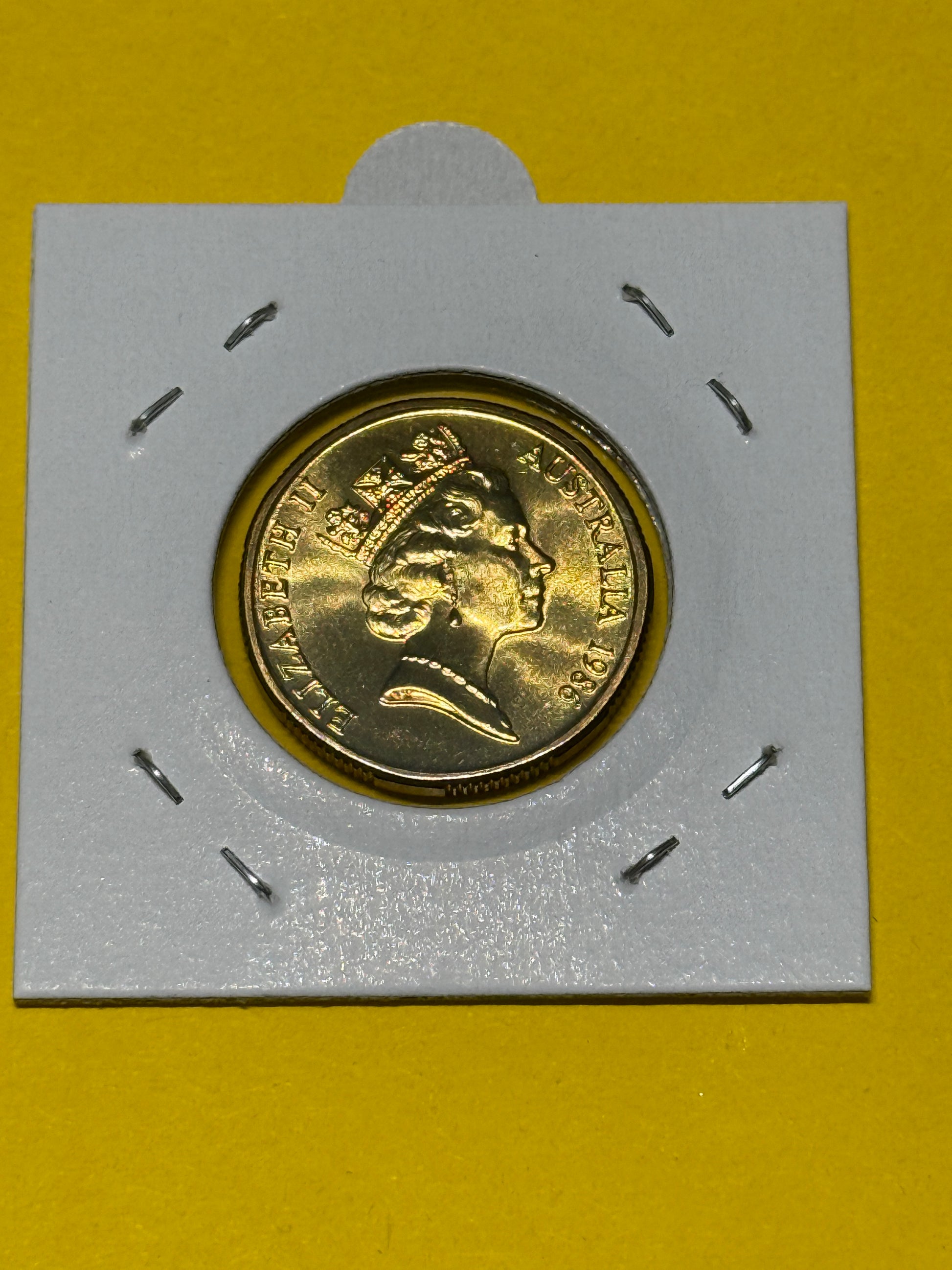 1986 $1 Coin - Year of Peace - Uncirculated - comes in 2x2 - New Age Numismatics